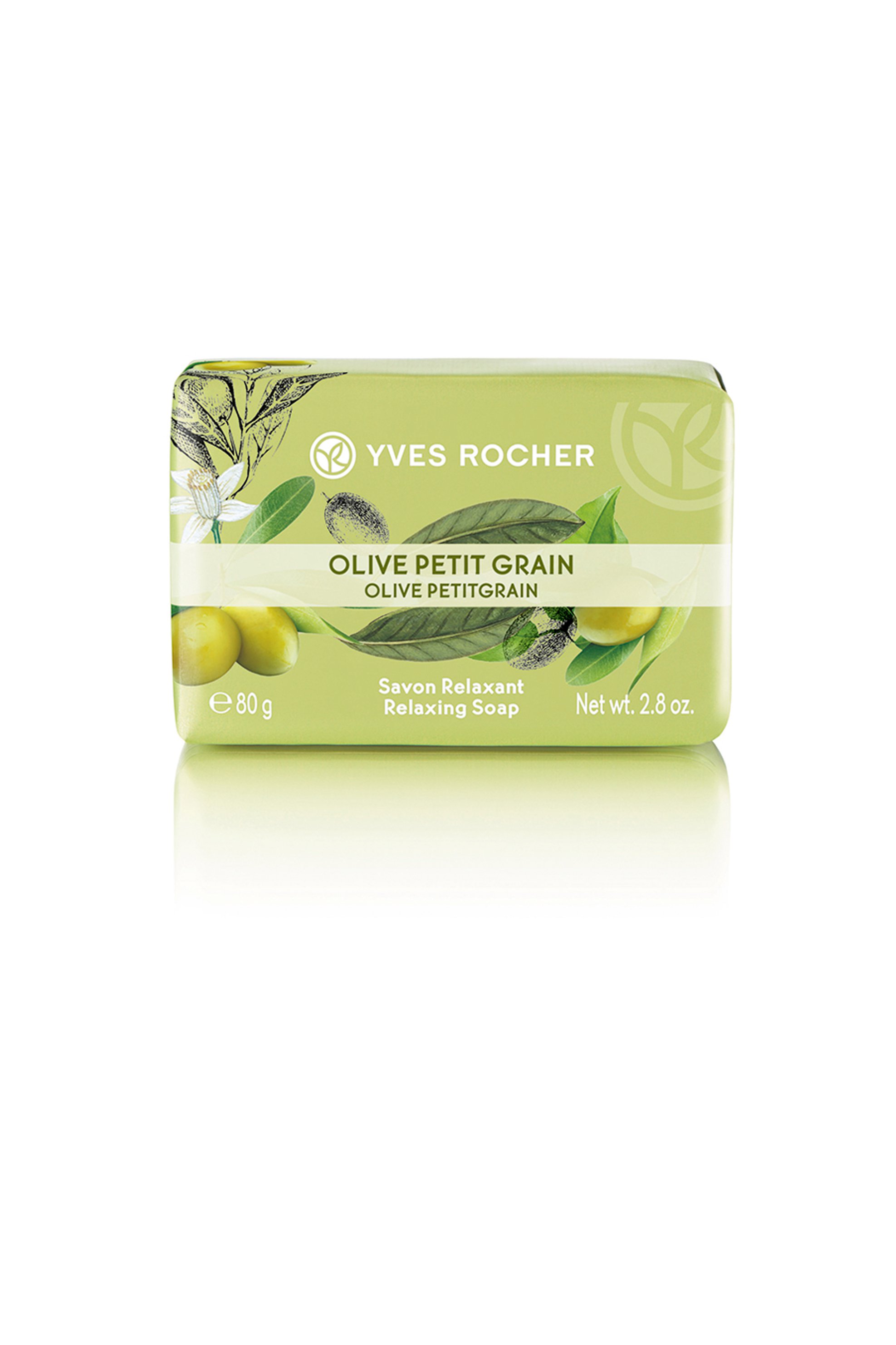 YVES ROCHER Yves Rocher Relaxing Soap Olive Petitgrain 80 gr - 42871