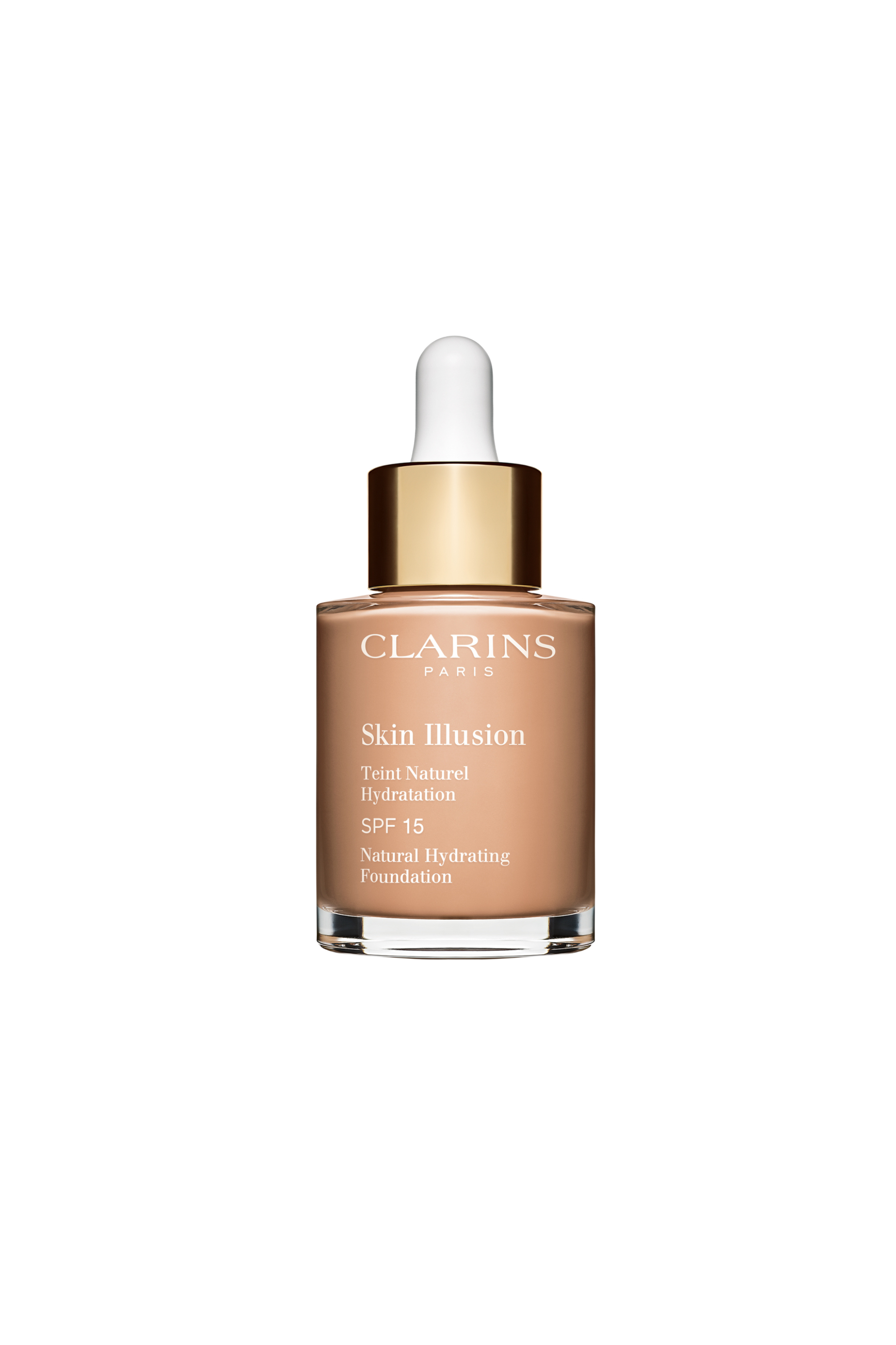 Clarins Skin Illusion Fluid Foundation SPF 15 30 ml 109 Wheat