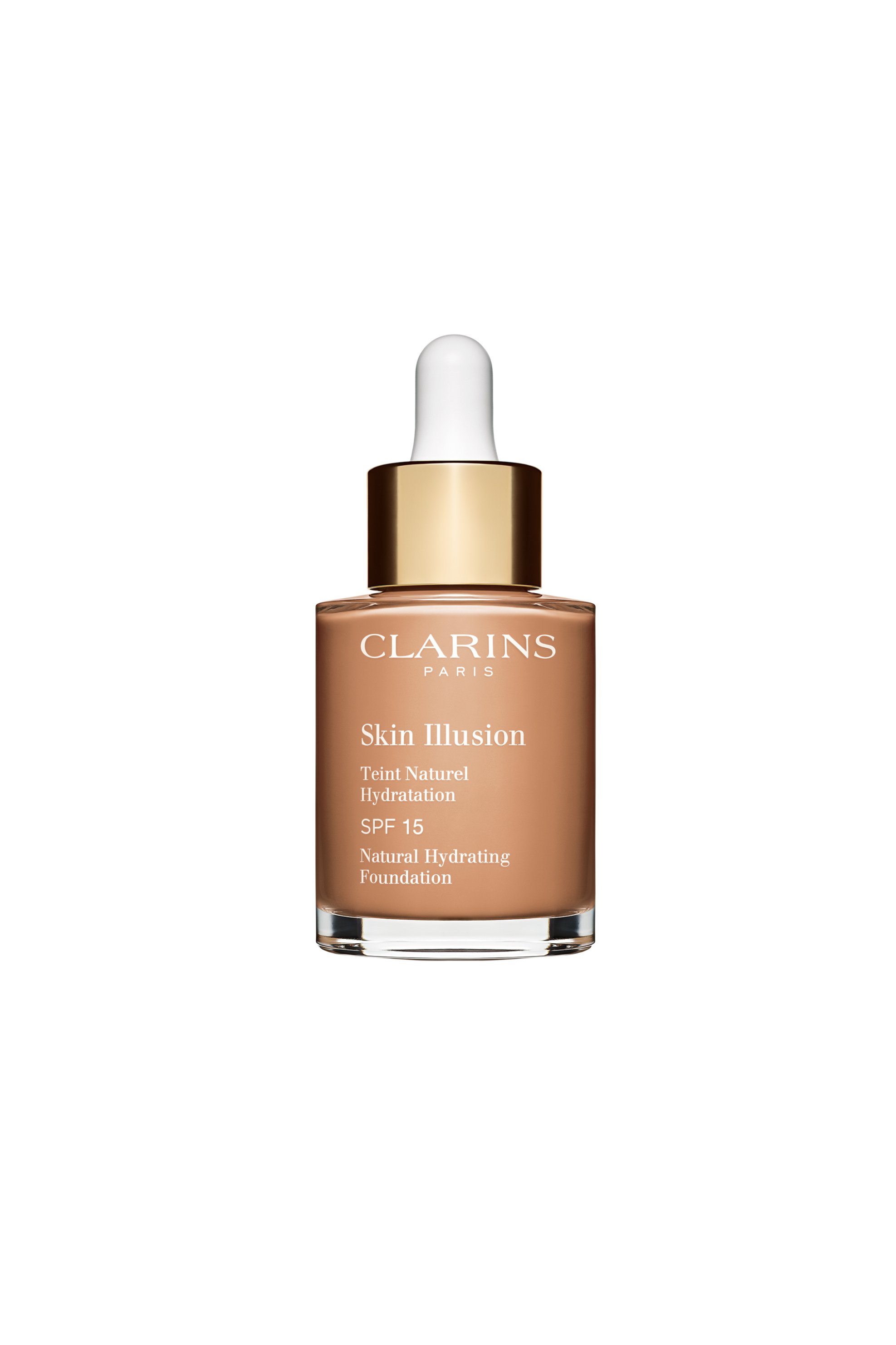 Clarins Skin Illusion Fluid Foundation SPF 15 30 ml 112 Amber