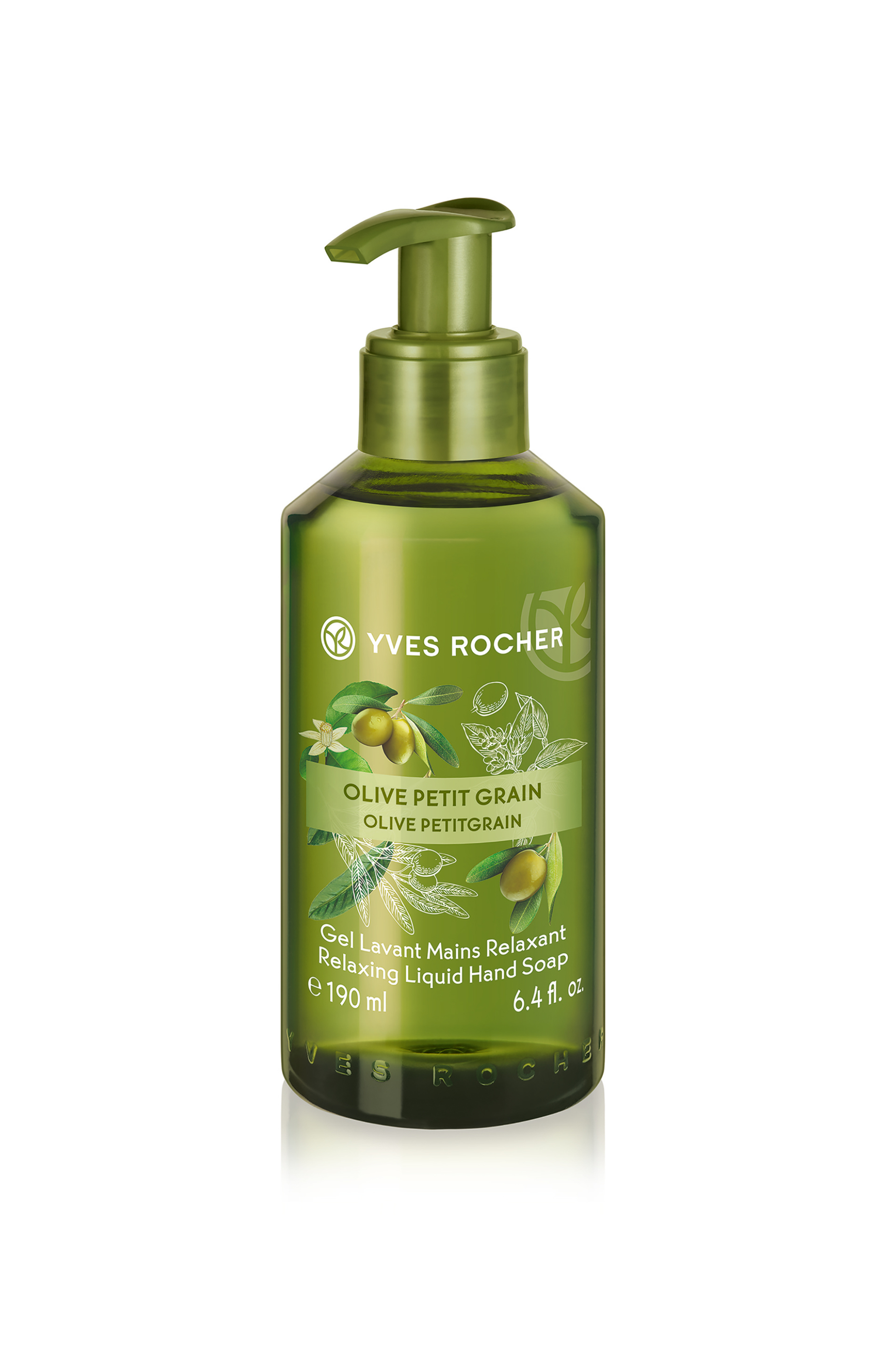 YVES ROCHER Yves Rocher Relaxing Liquid Hand Soap Olive Petitgrain 190 ml - 50027