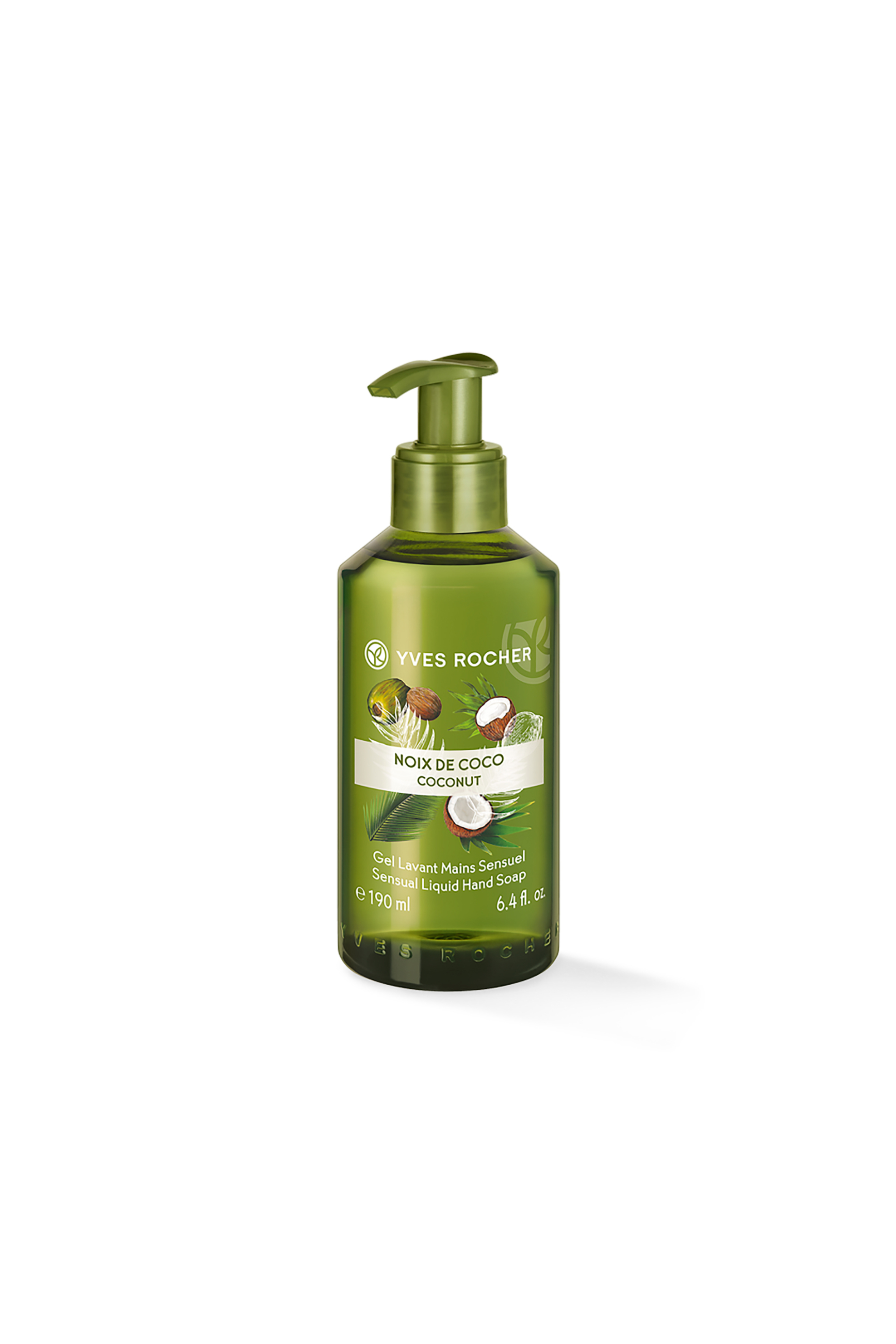 YVES ROCHER Yves Rocher Liquid Hand Soap Coconut Bottle - Υγρό Σαπούνι Χεριών Καρύδα 190 ml - 50336