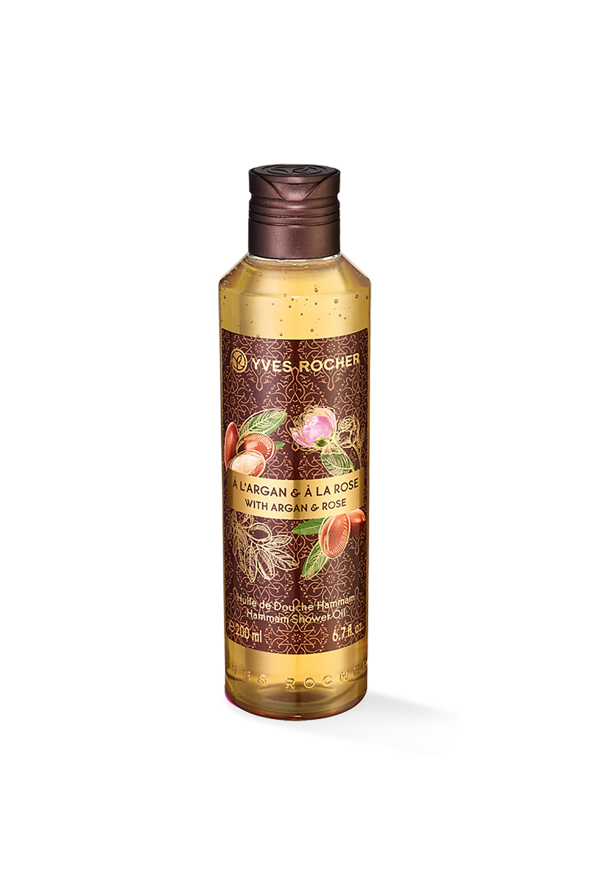 YVES ROCHER Yves Rocher Shower Oil Aran Rose Petals 200 ml - 95176
