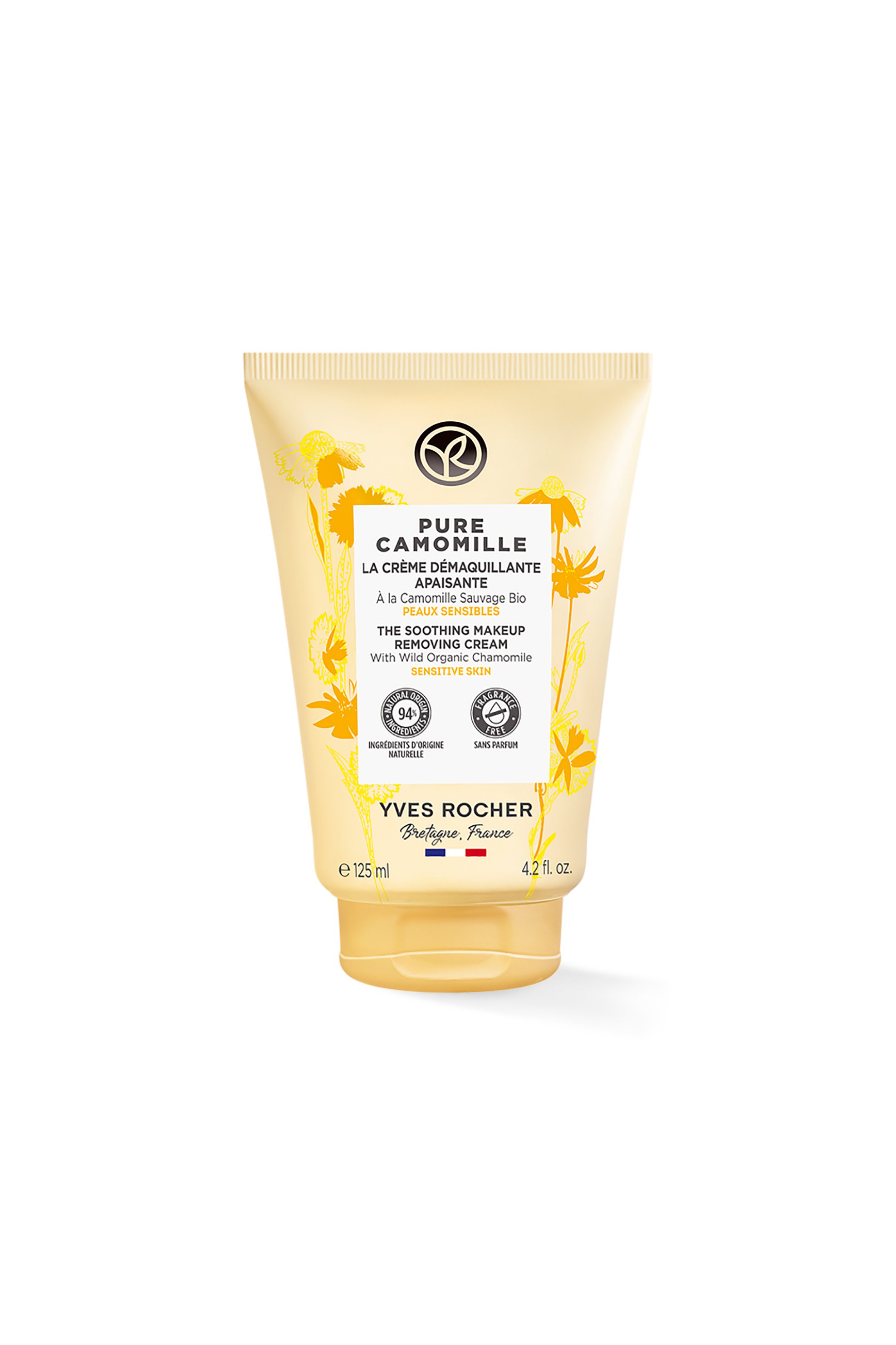 YVES ROCHER Yves Rocher Pure Camomille Soothing Makeup Removing Cream 125 ml - 64279