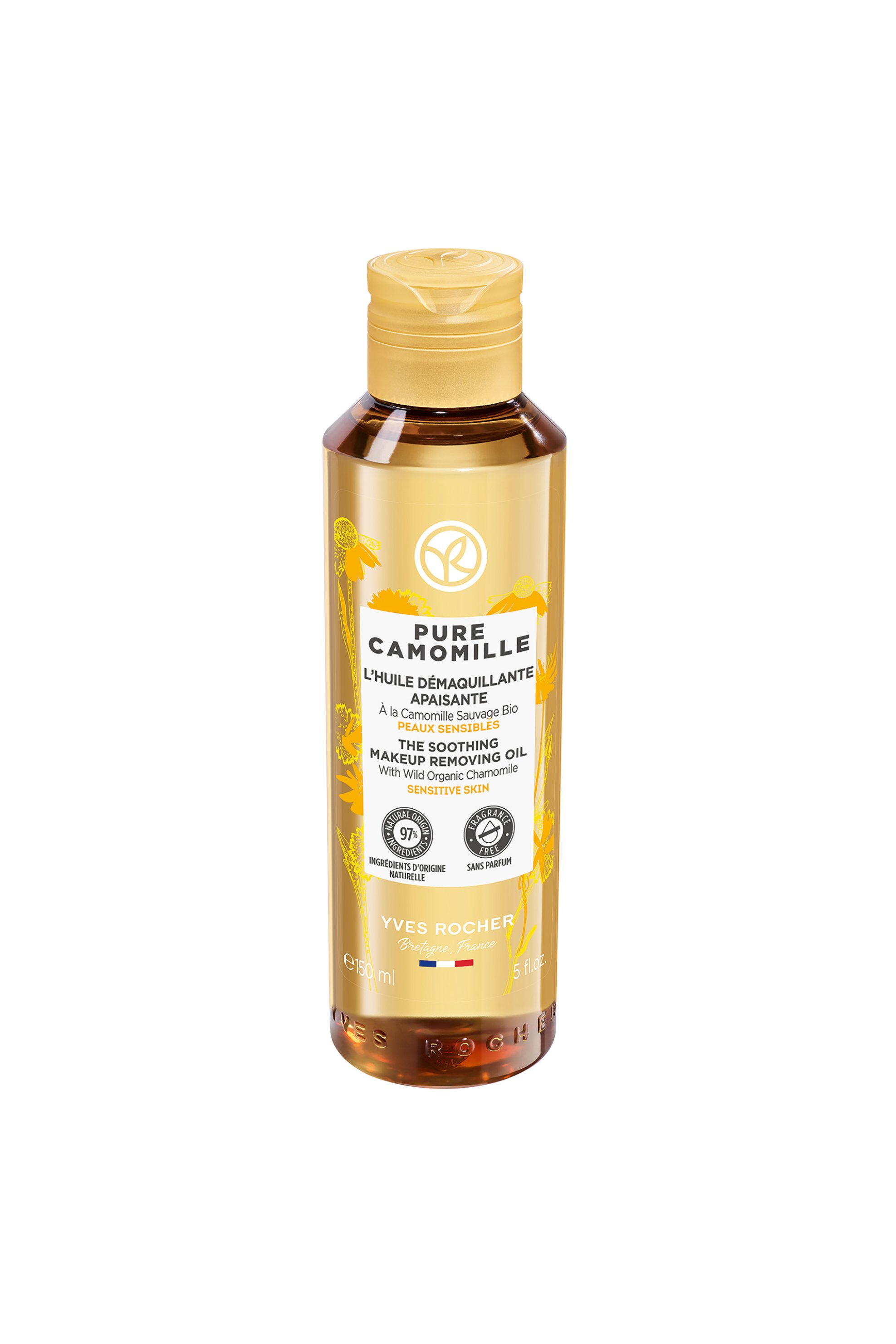 YVES ROCHER Yves Rocher Pure Camomille Soothing Makeup Removing Oil 150 ml - 65801