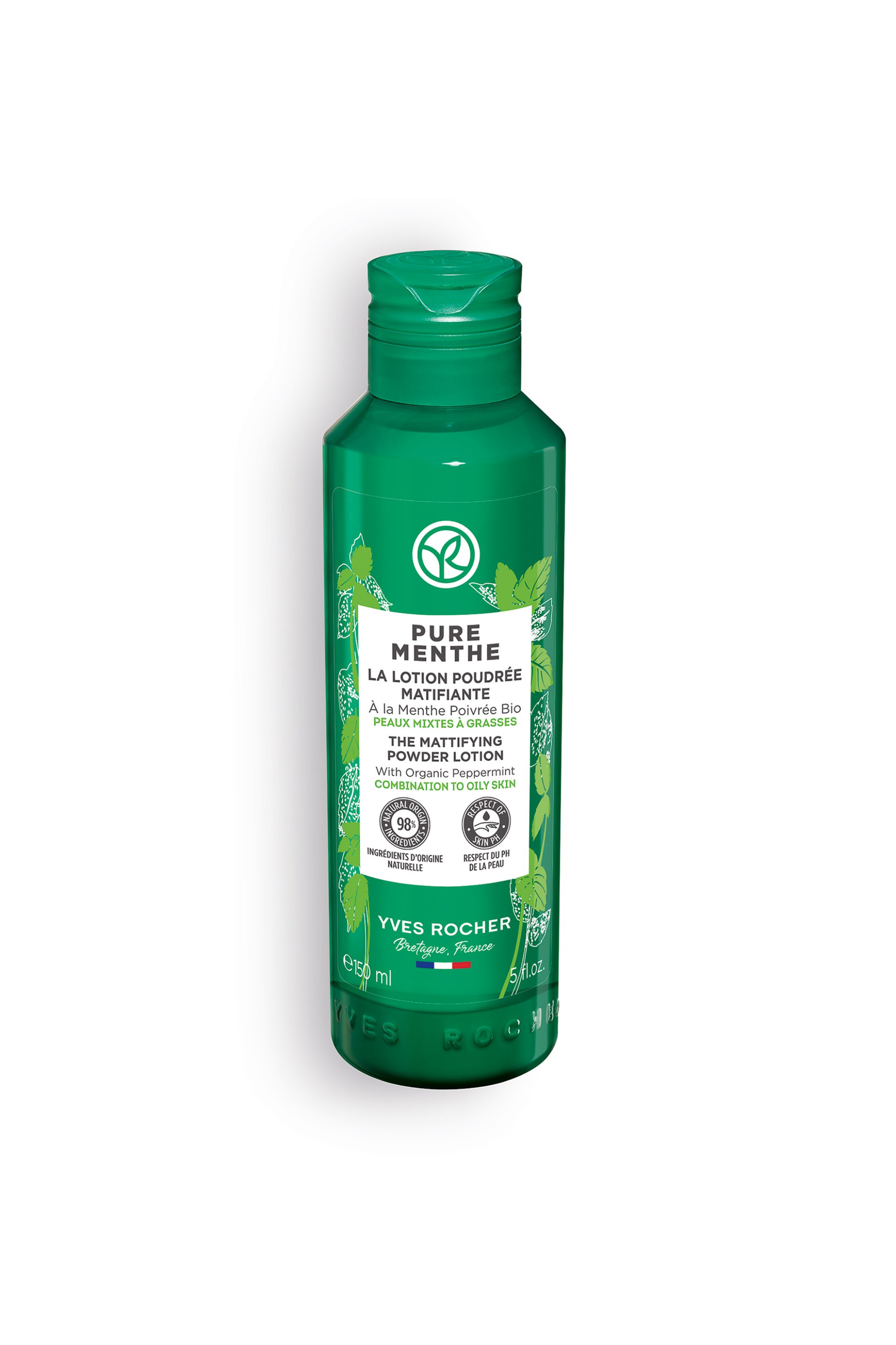YVES ROCHER Yves Rocher Pure Menthe Matifying Powder Lotion 150 ml - 97022