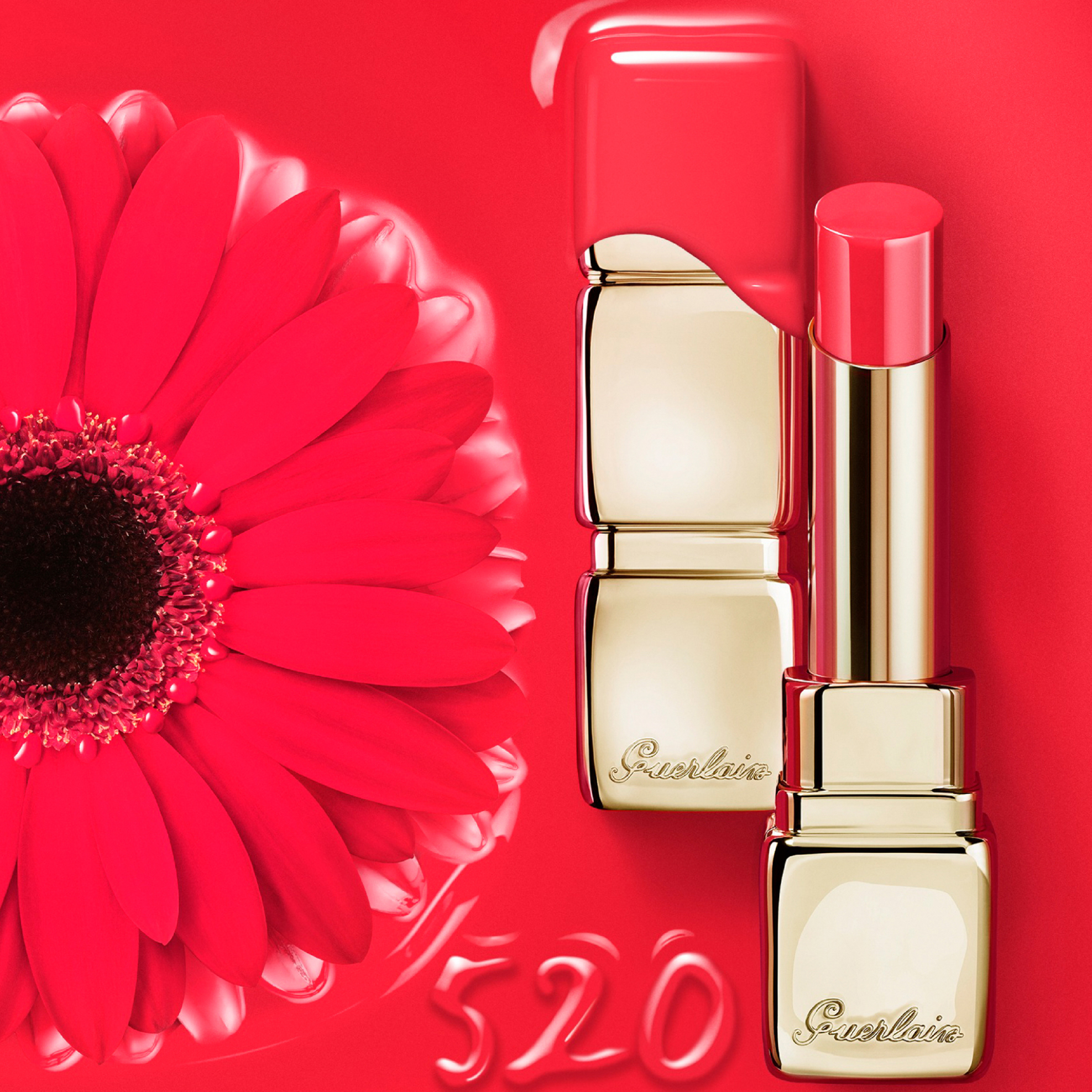 Guerlain KissKiss Shine Bloom - G043492 520 Love Bloom φωτογραφία