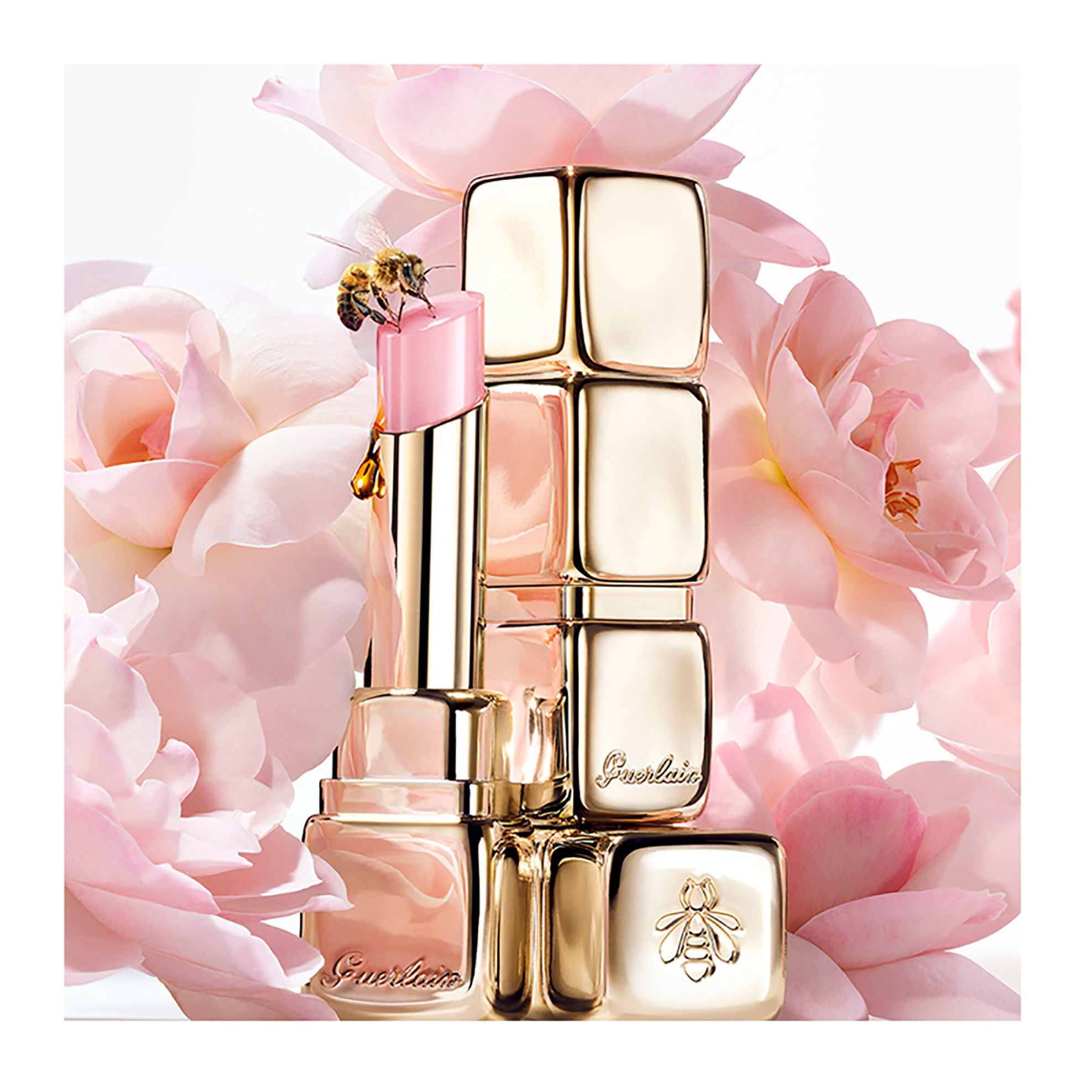 Guerlain Kisskiss Bee Glow 98% Natural-Origin Honey Tint Balm 3,2 gr - G043570 258 Rose Glow φωτογραφία