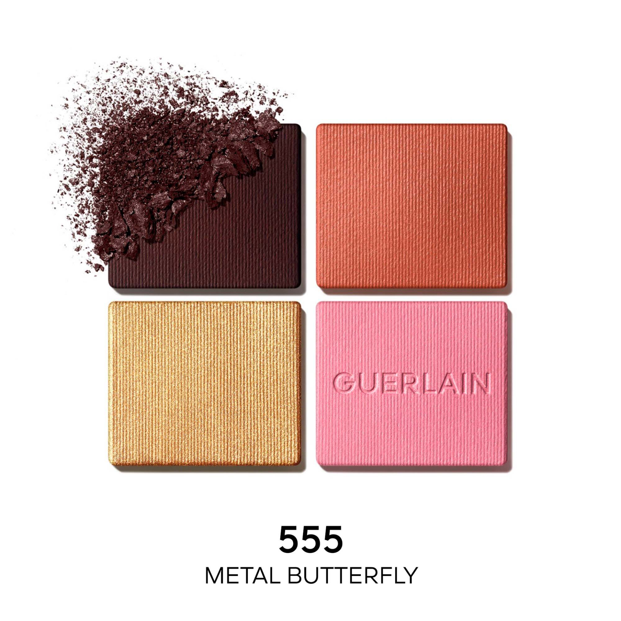 Guerlain Ombres G Eyeshadow Quad 6 gr - G043656 555 Metal Butterfly φωτογραφία