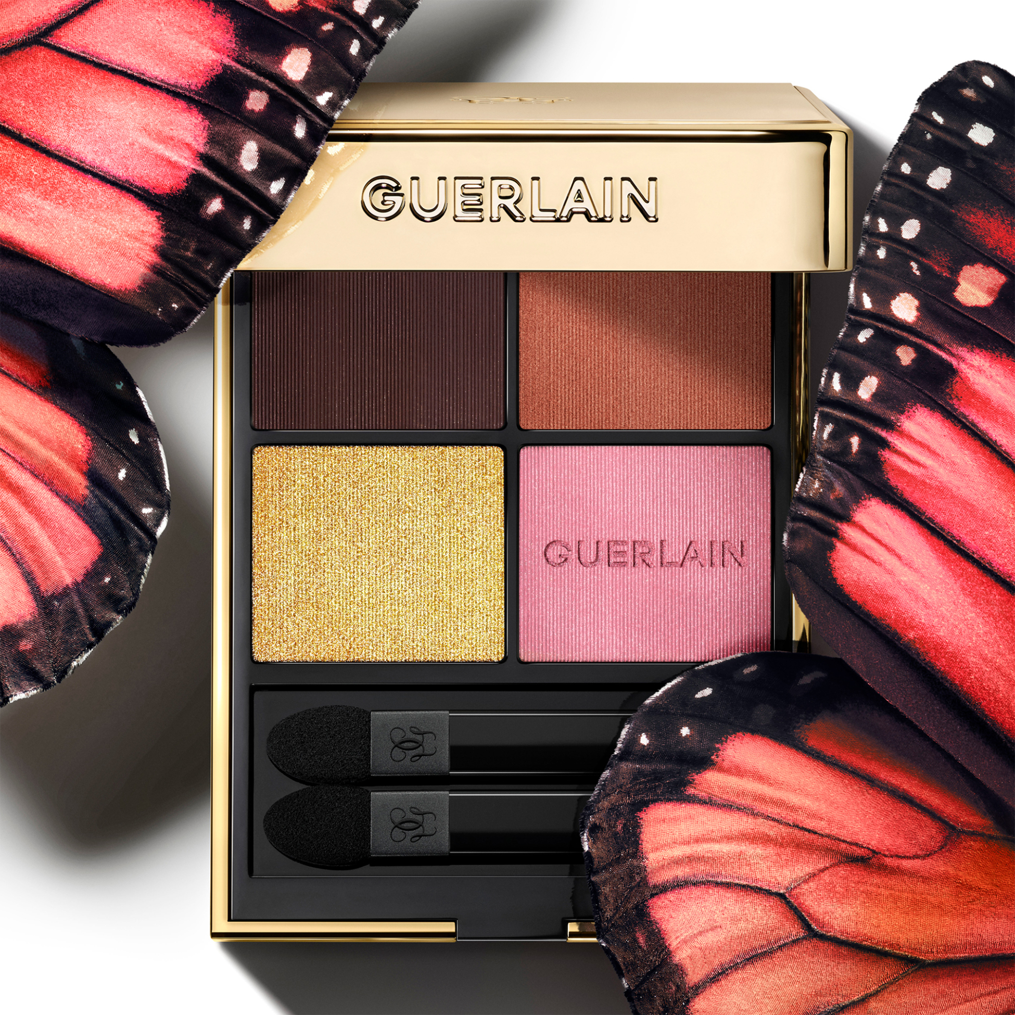 Guerlain Ombres G Eyeshadow Quad 6 gr - G043656 555 Metal Butterfly φωτογραφία