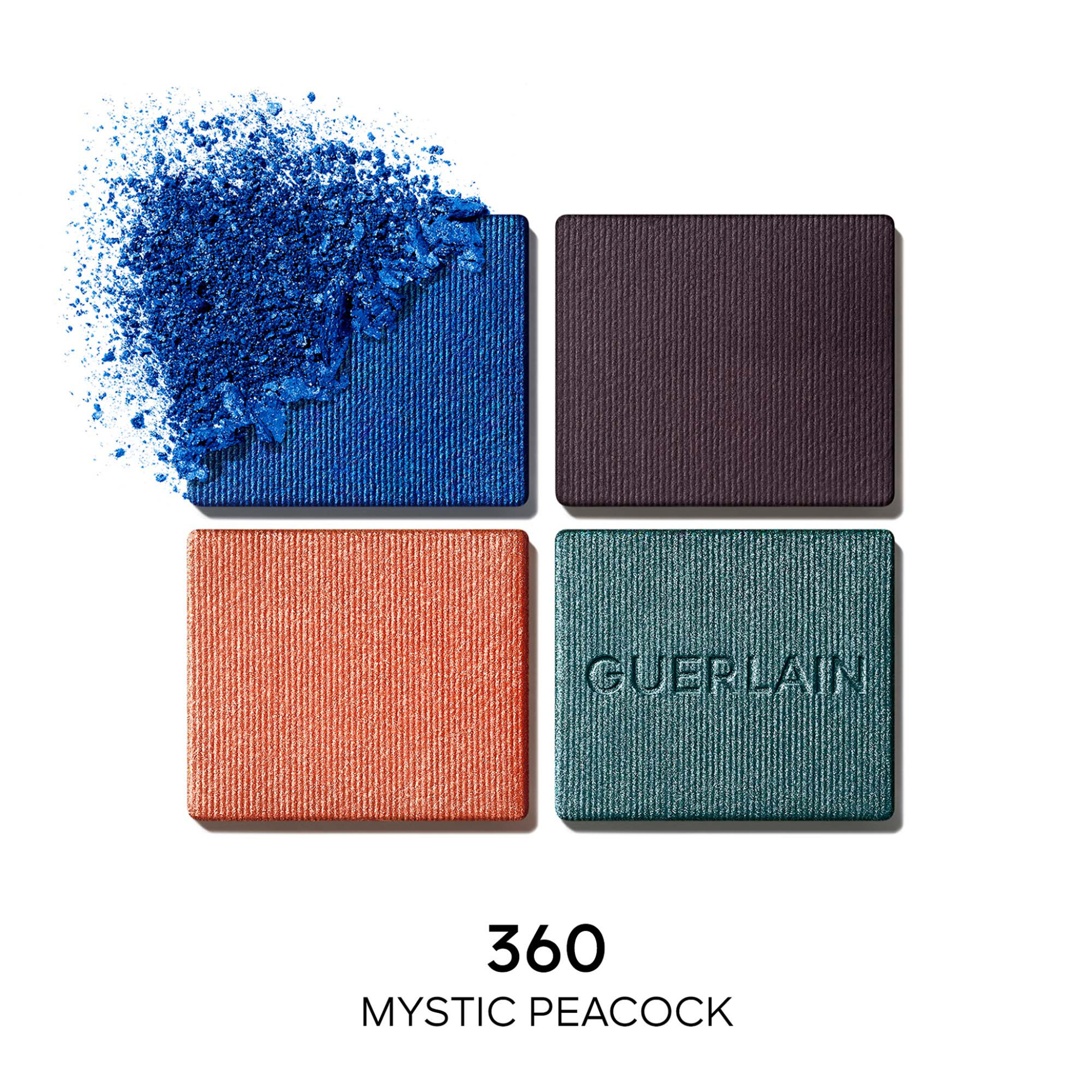 Guerlain Ombres G Eyeshadow Quad - G043650 360 Mystic Peacock φωτογραφία