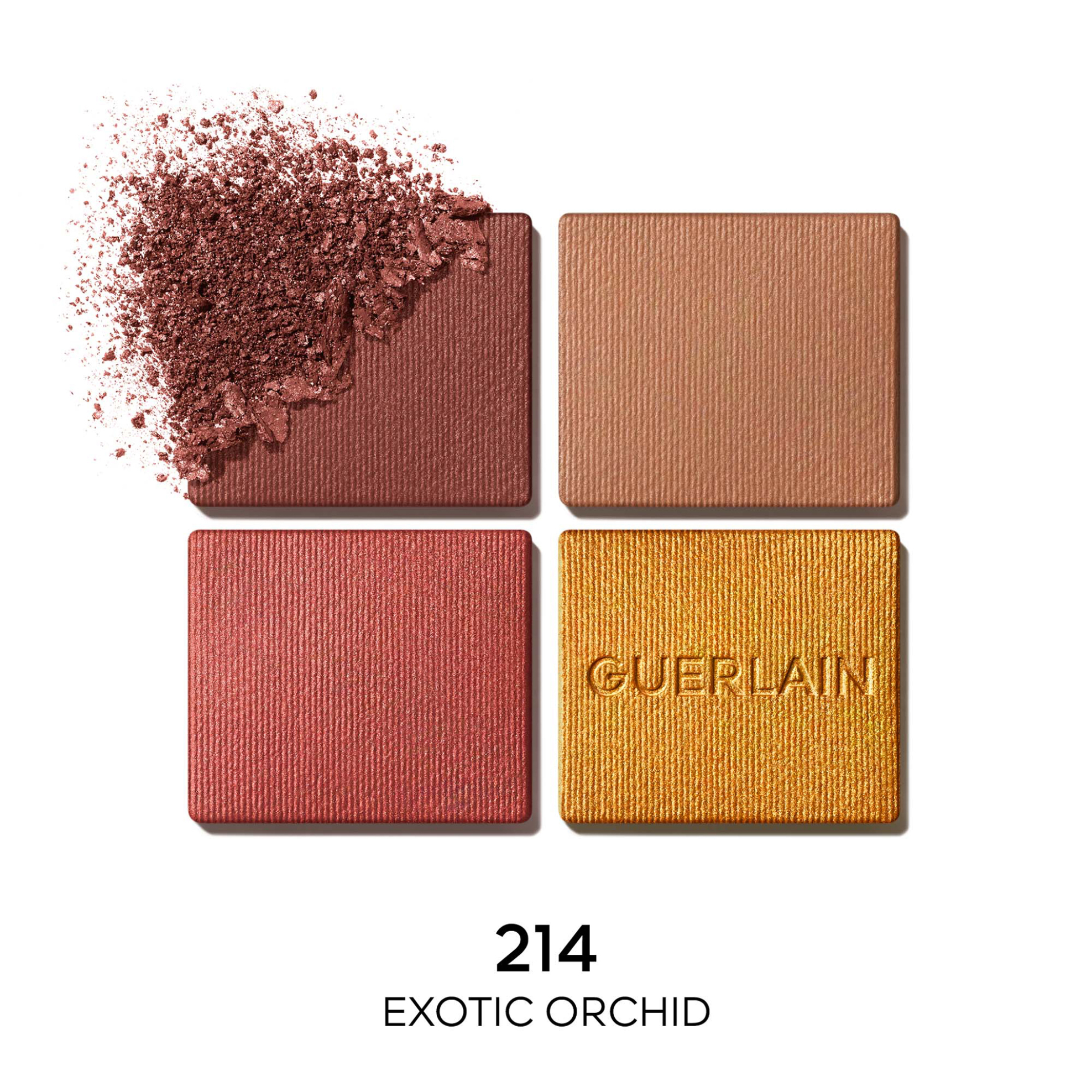 Guerlain Ombres G Eyeshadow Quad 6 gr - G043651 214 Exotic Orchid φωτογραφία