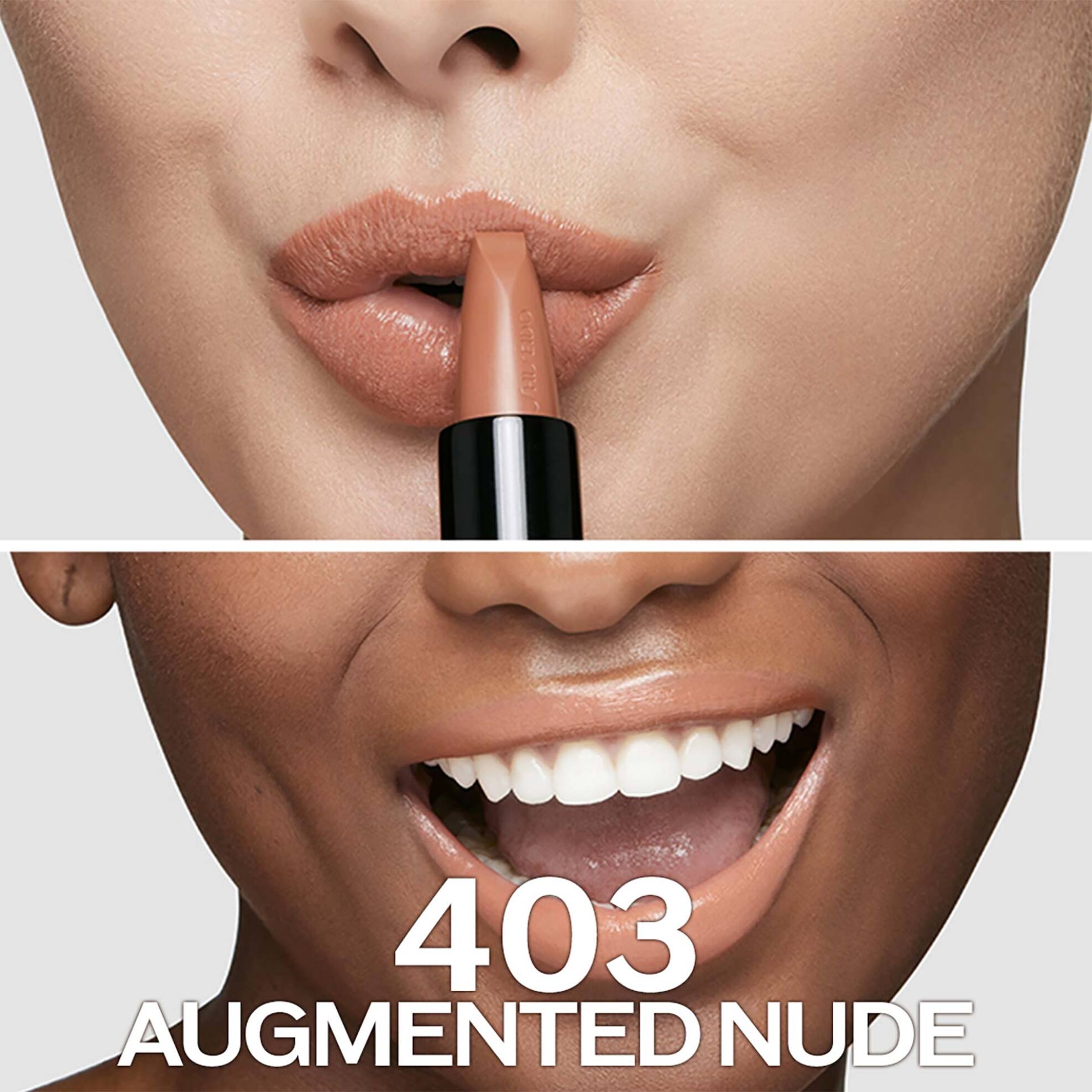 Shiseido Technosatin Gel Lipstick - 18048 403 Augmented Nude φωτογραφία