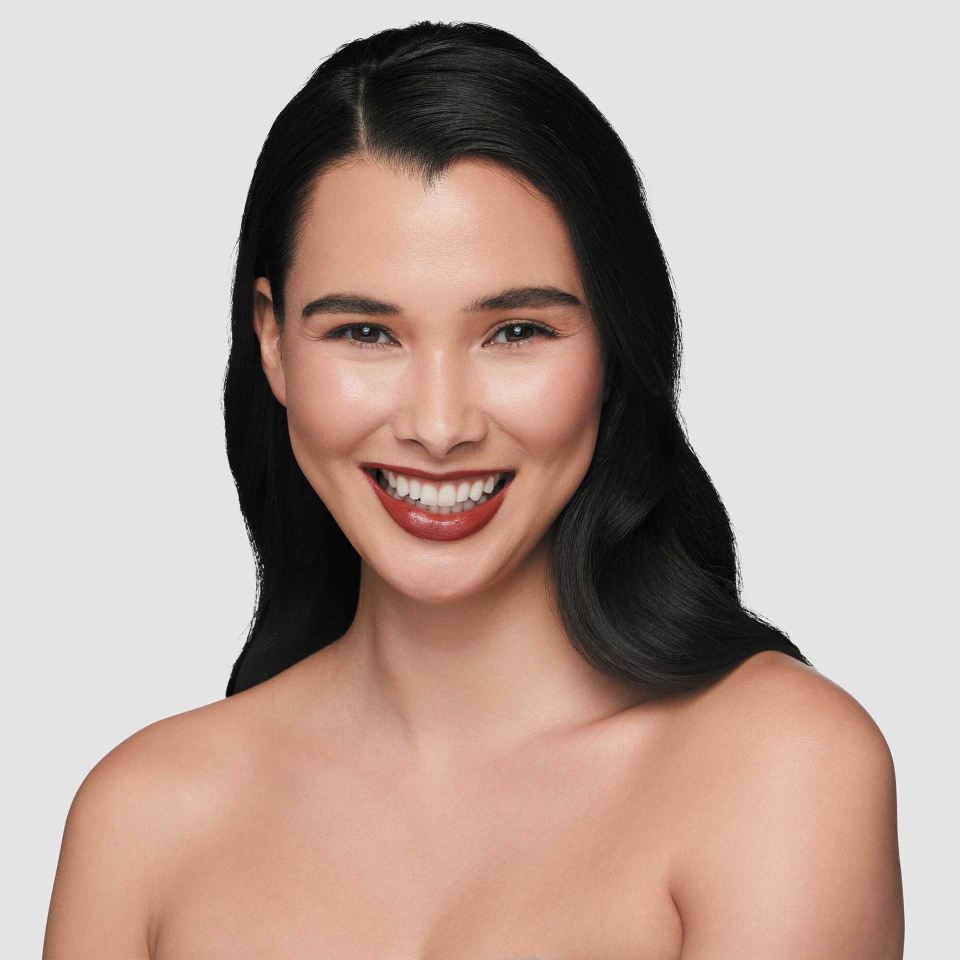 Shiseido Technosatin Gel Lipstick - 18056 411 Scarlet Cluster φωτογραφία