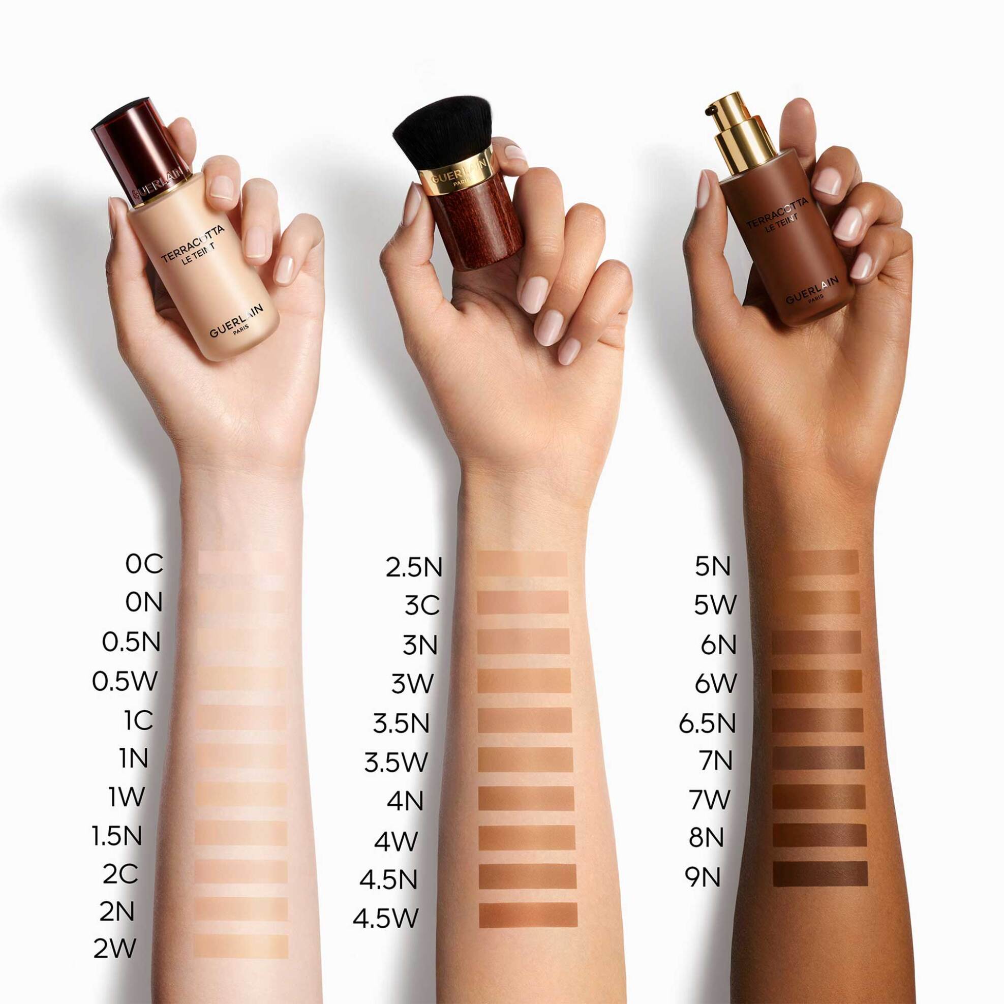 Guerlain Terracotta Le Teint Healthy Glow Natural Perfection Foundation 24H Wear - G043861 2W Warm