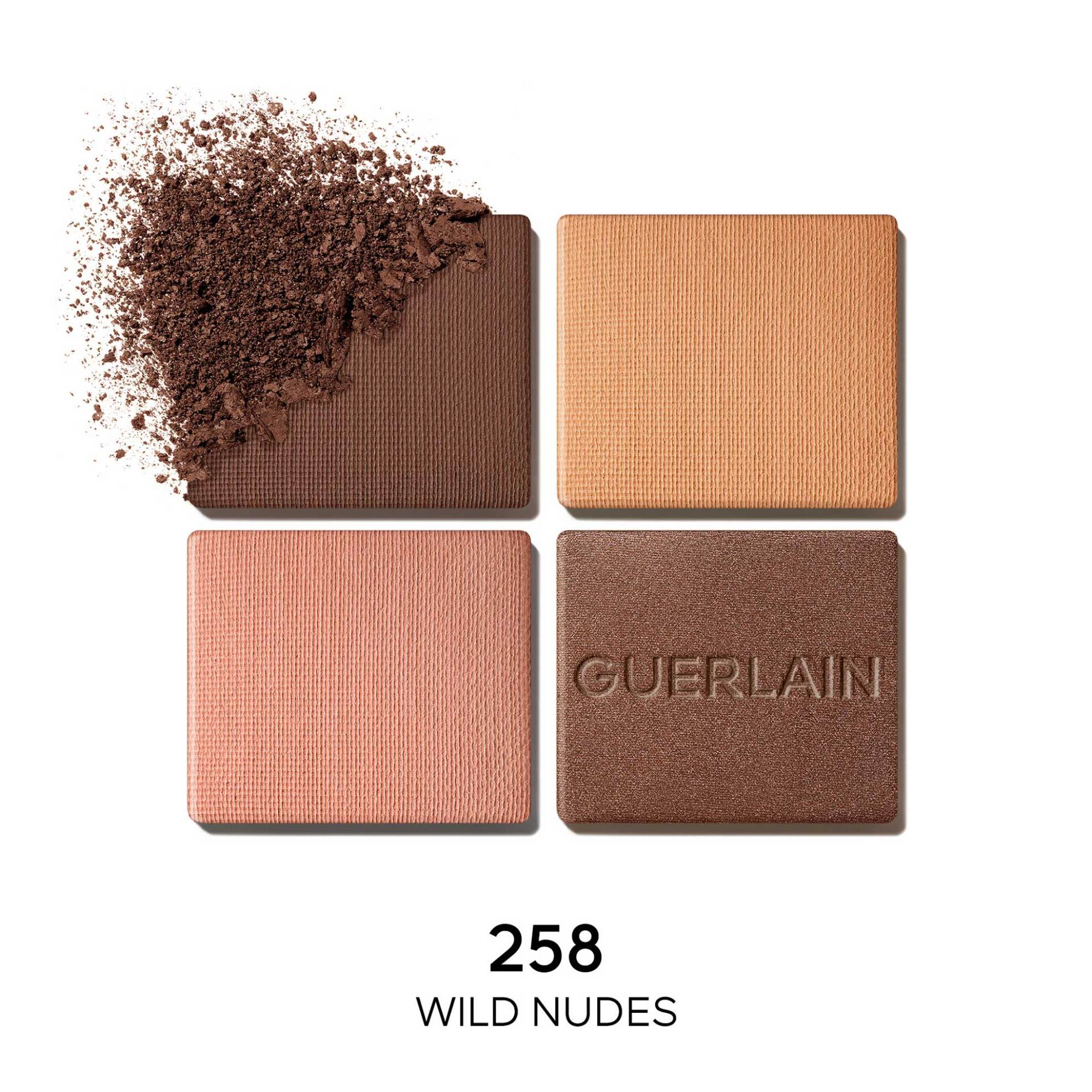 Guerlain Ombres G Eyeshadow Quad 6 gr - G043963 258 Wild Nudes φωτογραφία