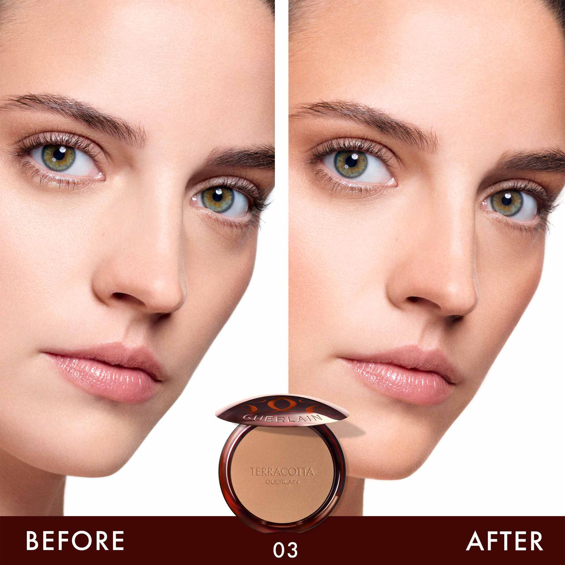 Guerlain Terracotta The Bronzing Powder - 96% naturally-derived ingredients - G044078 04 Deep Cool φωτογραφία