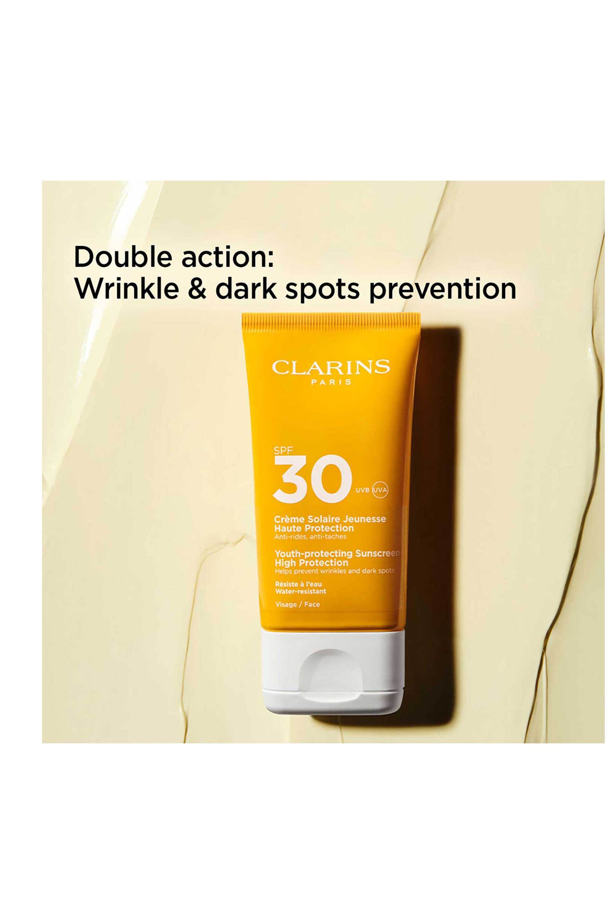 Clarins High Protection Youth Sun Care Cream SPF 30 50 ml - 80104575 φωτογραφία