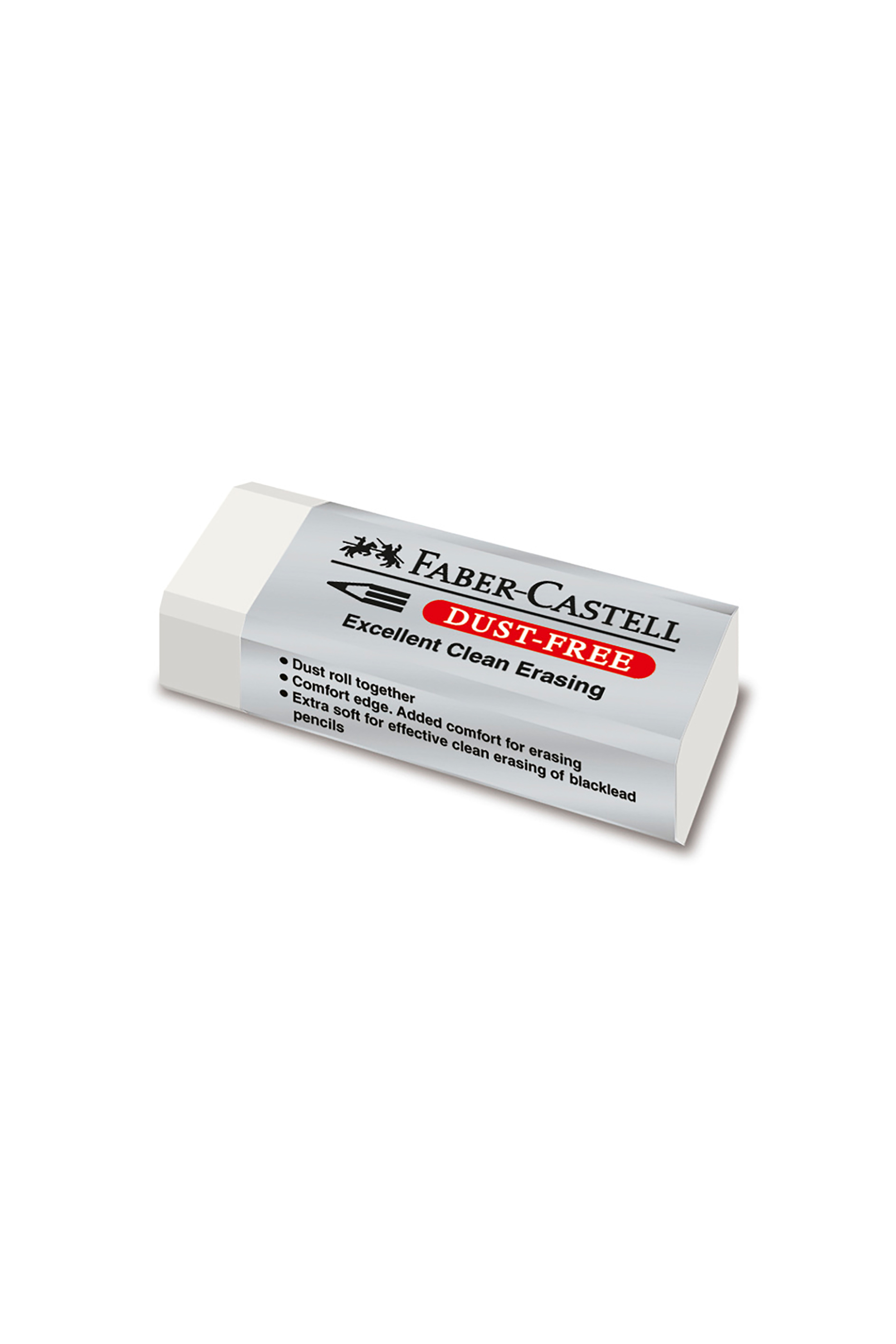 Faber-Castell Γόμα Dust Free Λευκή - 077187120 φωτογραφία