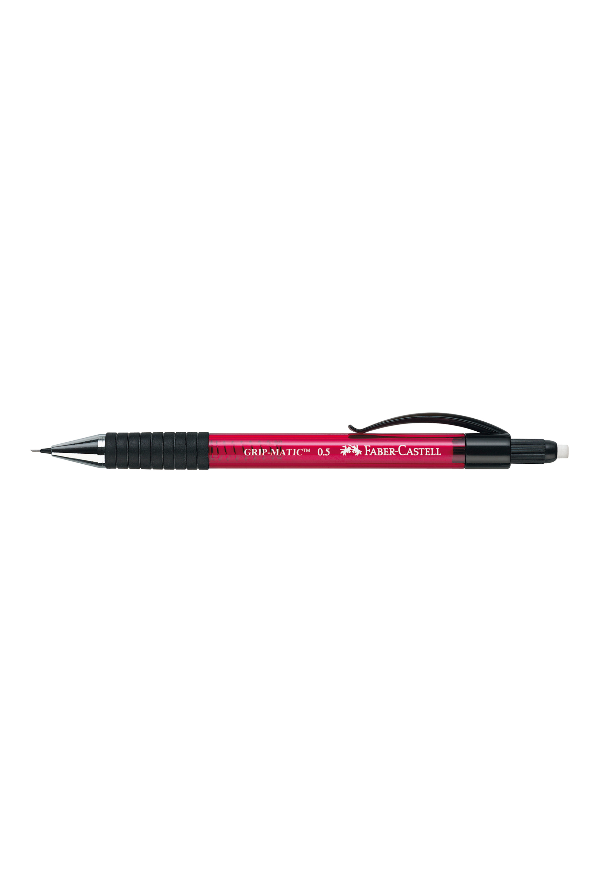 Faber-Castell Μηχανικό Μολύβι Gripmatic 0,5mm Κόκκινο - 077137521 φωτογραφία