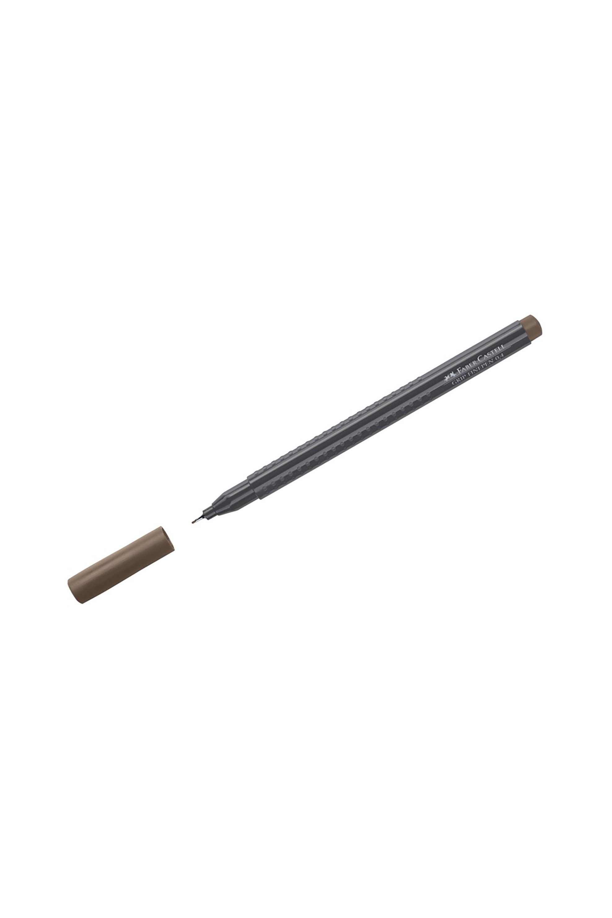 FABER-CASTELL Faber-Castell στυλό Grip Fineliner 0.4 Καφέ - 077151680