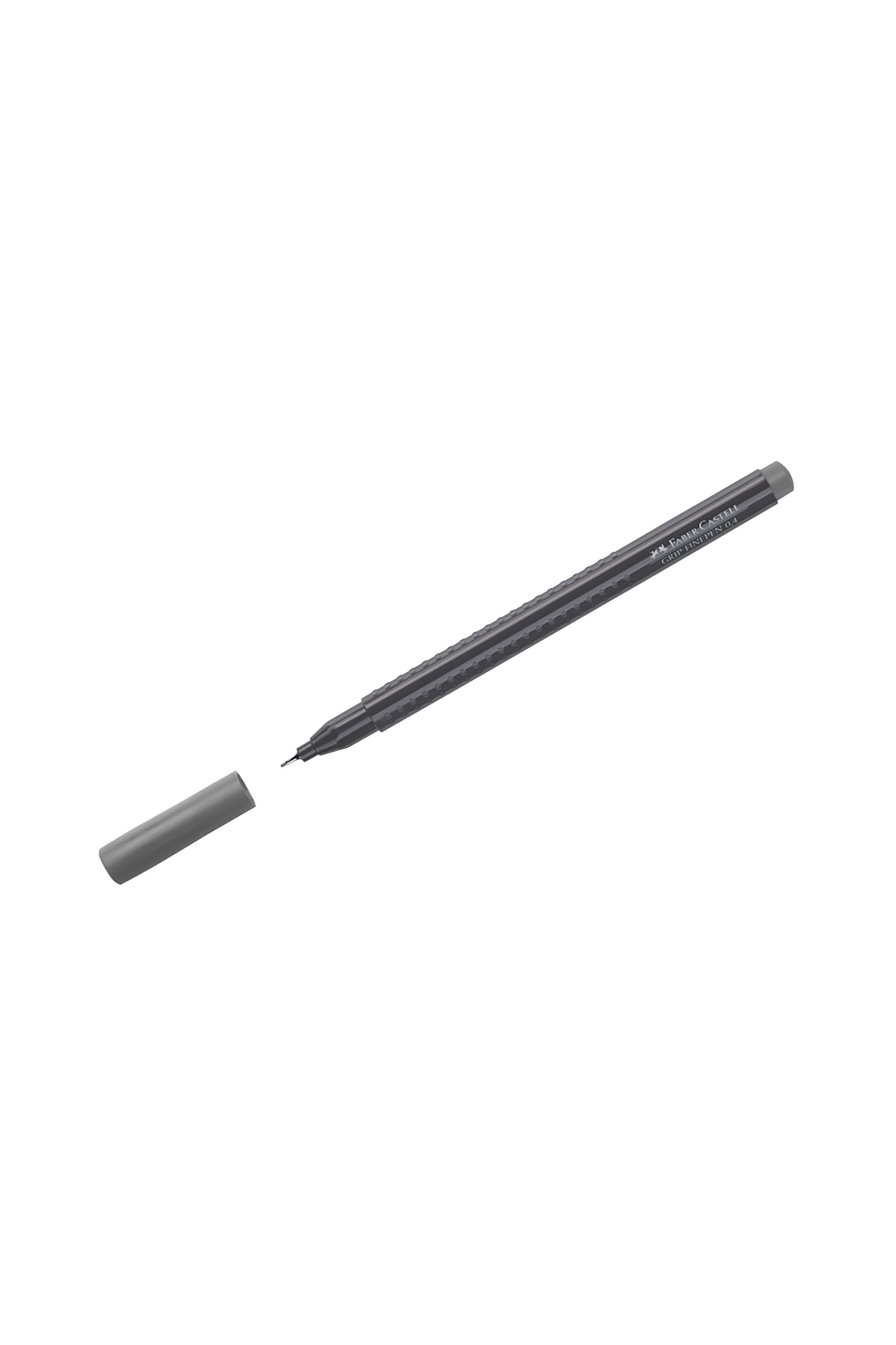 FABER-CASTELL Faber-Castell στυλό Grip Fineliner 0.4 Γκρι - 077151672