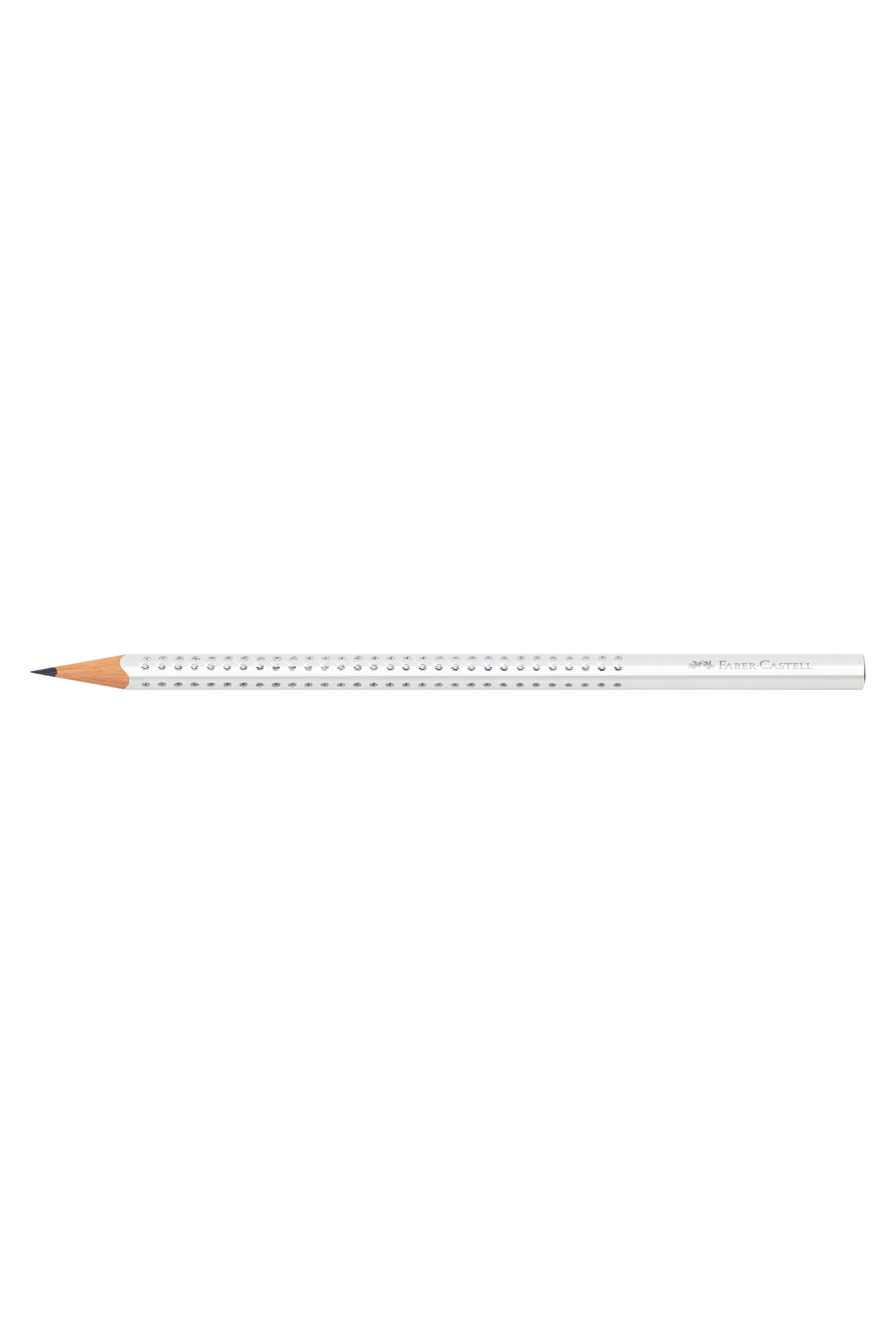 Faber-Castell Μολύβι B Grip Sparkle Λευκό - 077118305 φωτογραφία