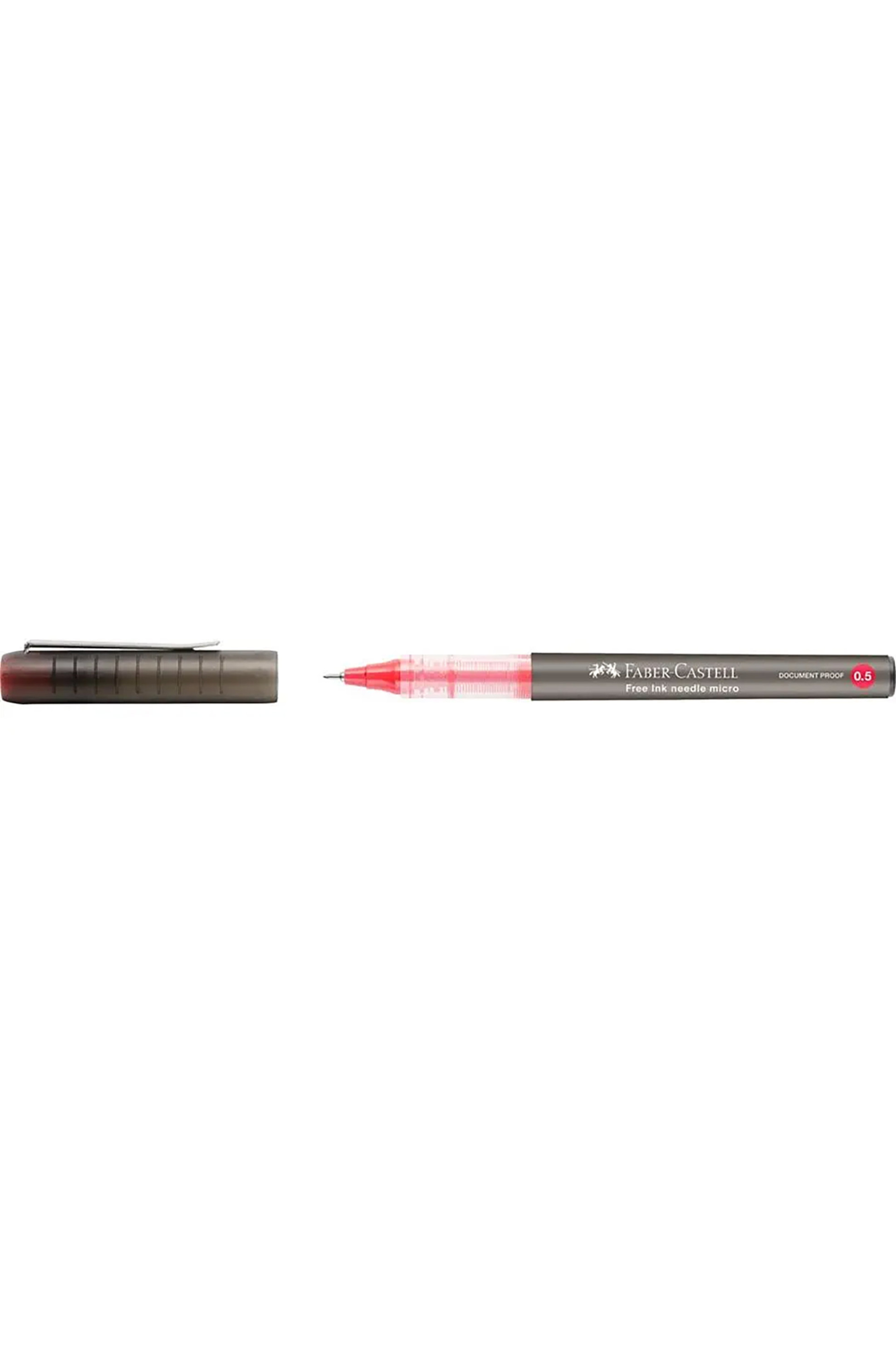 Faber-Castell στυλό Roller Free Ink Needle 0.5 red - 077348603 φωτογραφία
