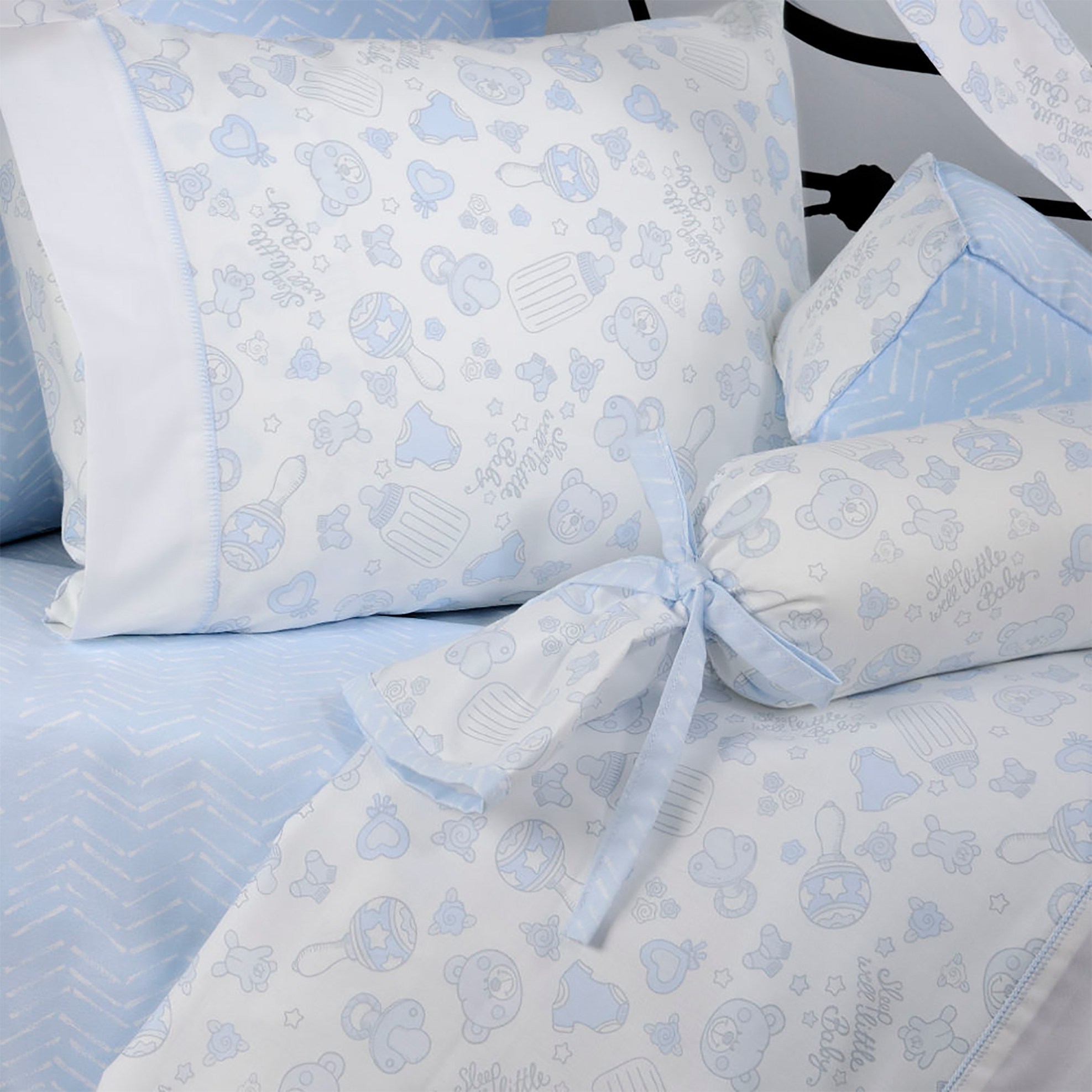 DOWN TOWN Home Σετ σεντόνια λίκνου 673 (3 τεμάχια)   - 03-0112 φωτογραφία