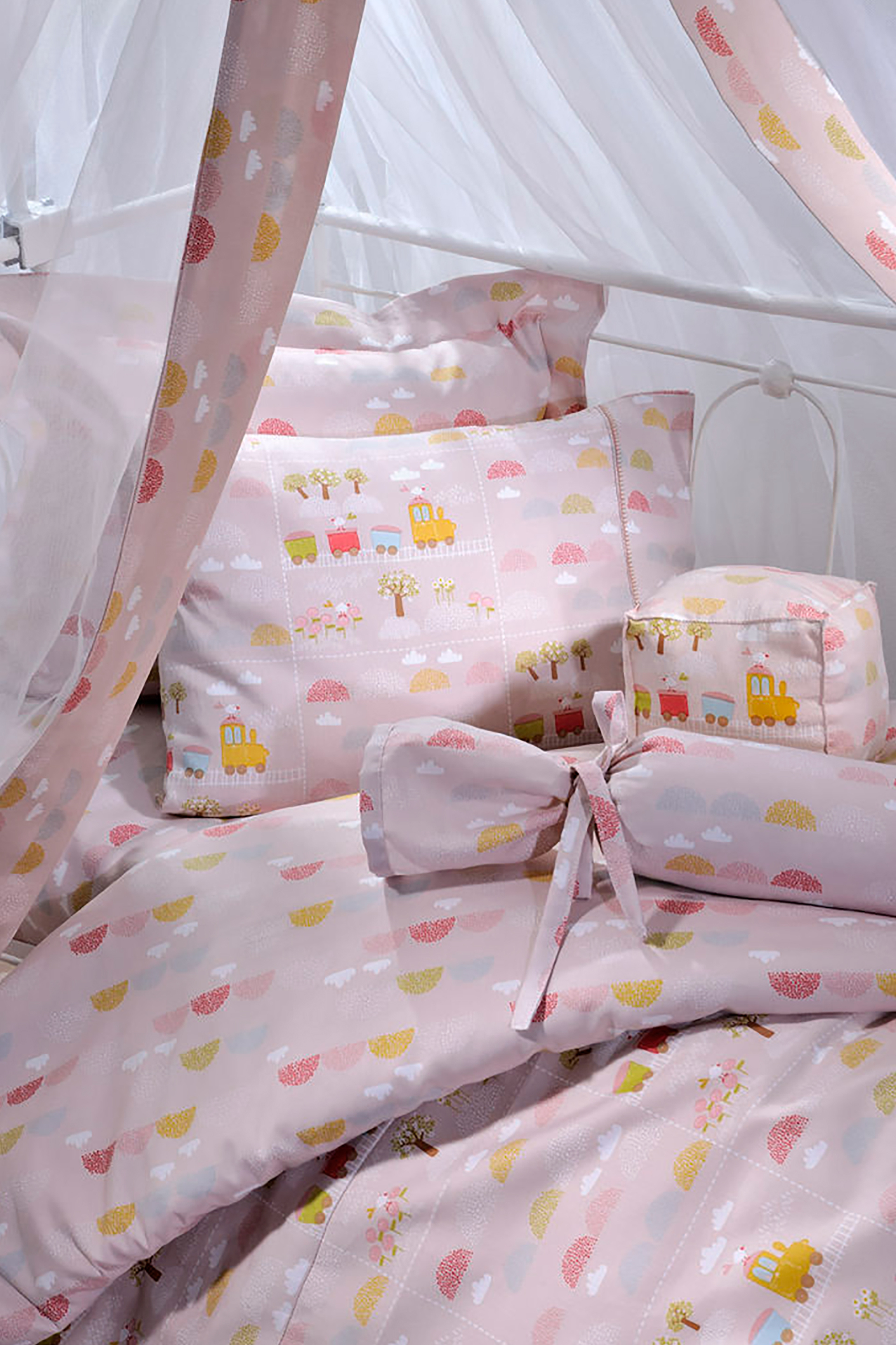 DOWN TOWN HOME DOWN TOWN Home Σετ σεντόνια κούνιας 123 (3 τεμάχια)   - 02-0101