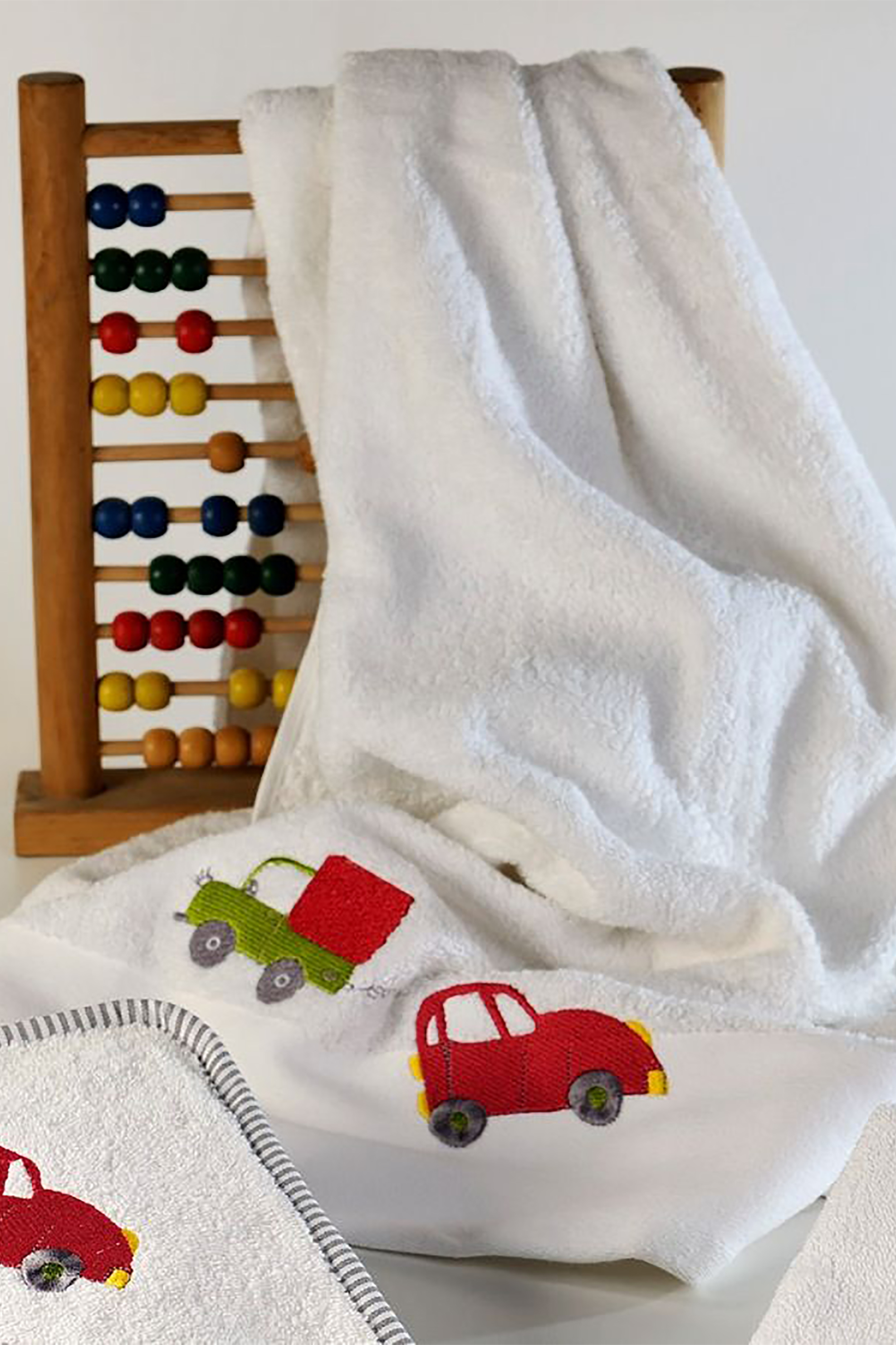 DOWN TOWN HOME DOWN TOWN Home παιδική πετσέτα προσώπου με σχέδιο αυτοκίνητο "515" 50 x 90 cm - 61-0584