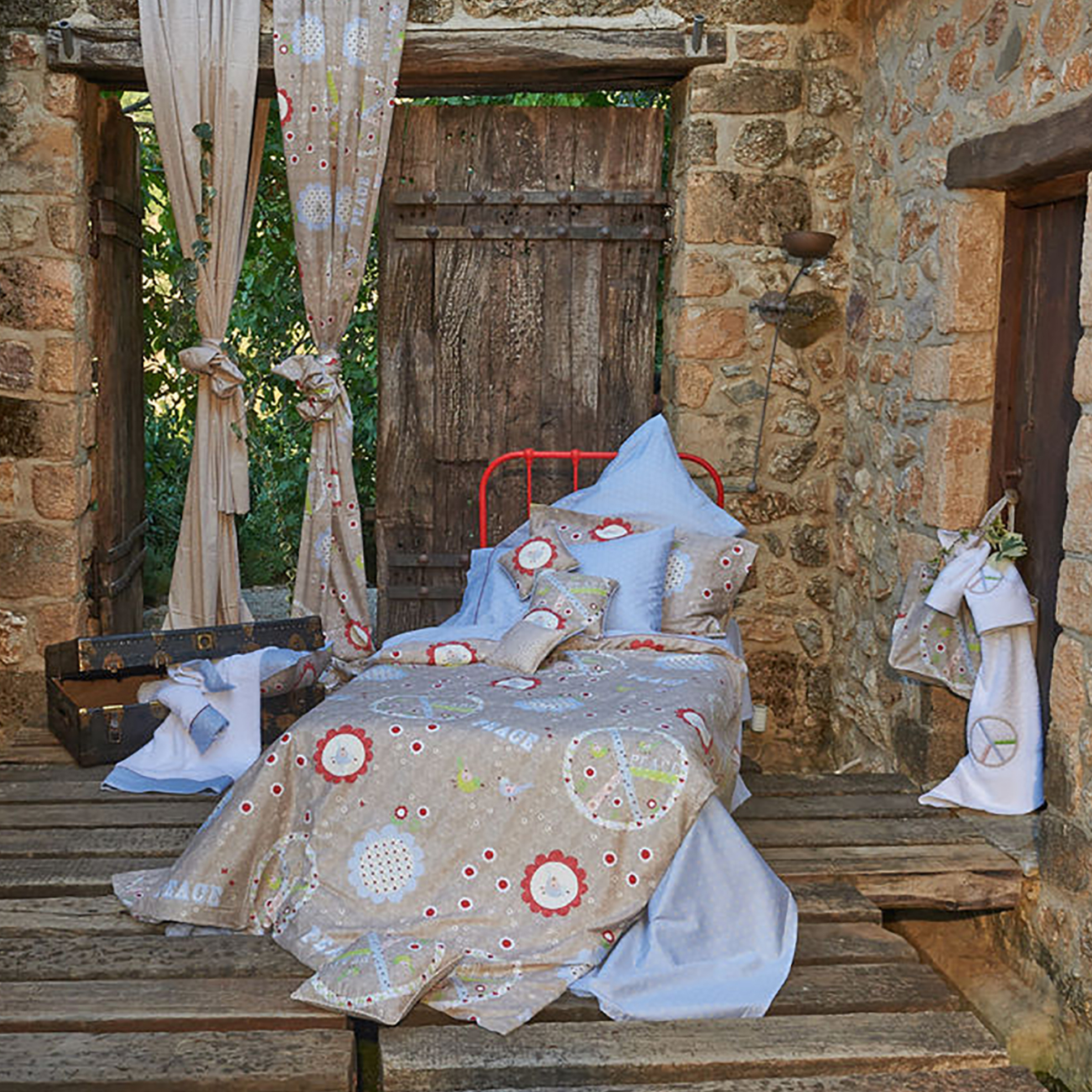 DOWN TOWN Home Σετ παιδικής μονής παπλωματοθήκης "111" 170 x 240 cm (2 τεμάχια) - 13-0114 φωτογραφία