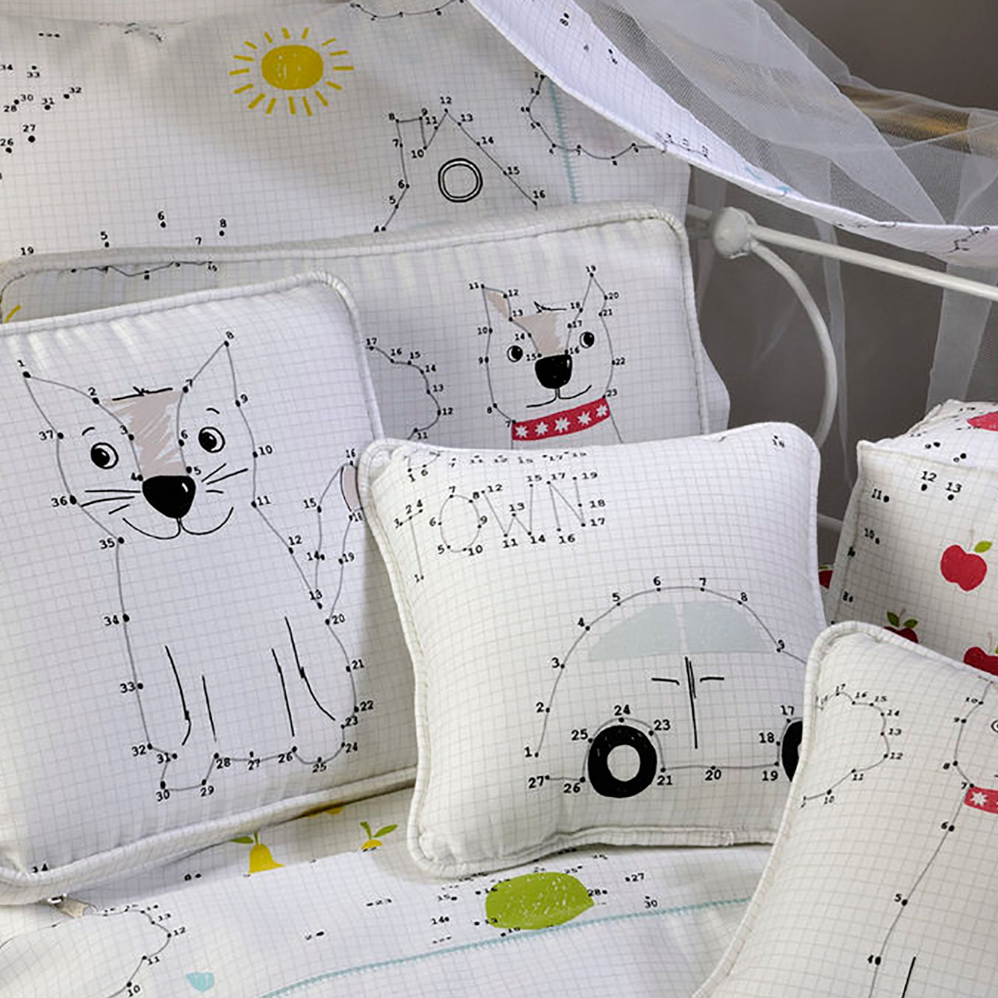 DOWN TOWN Home Σετ παιδικής μονής παπλωματοθήκης με print "119" 170 x 240 cm - 13-0122 φωτογραφία