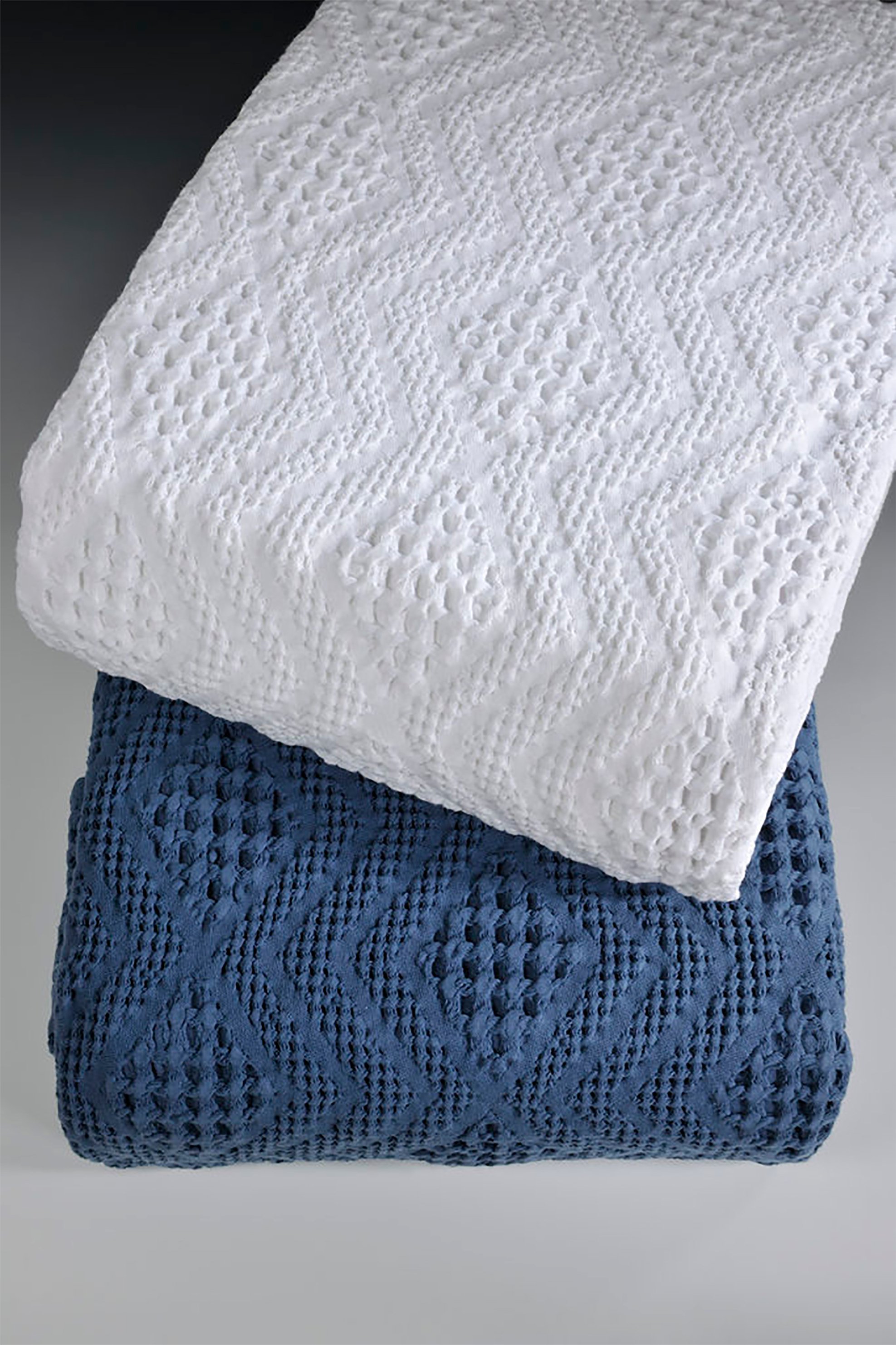 DOWN TOWN Home κουβέρτα μονή μονόχρωμη με σχέδιο "871" 170 x 240 cm - 33-0139