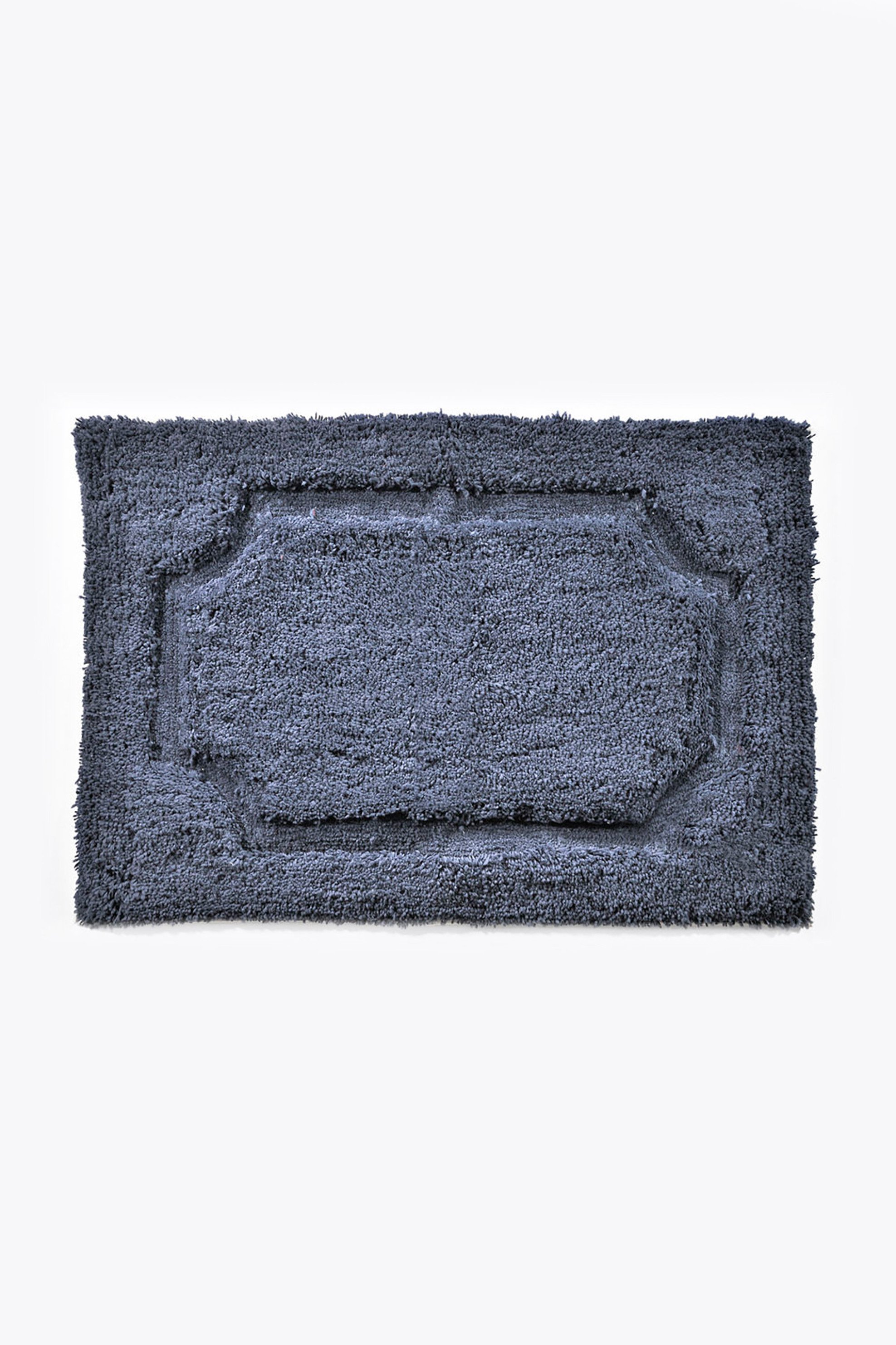 DOWN TOWN Home χαλάκι μπάνιου μονόχρωμο "Verona" 60 x 90 cm - 60-0206