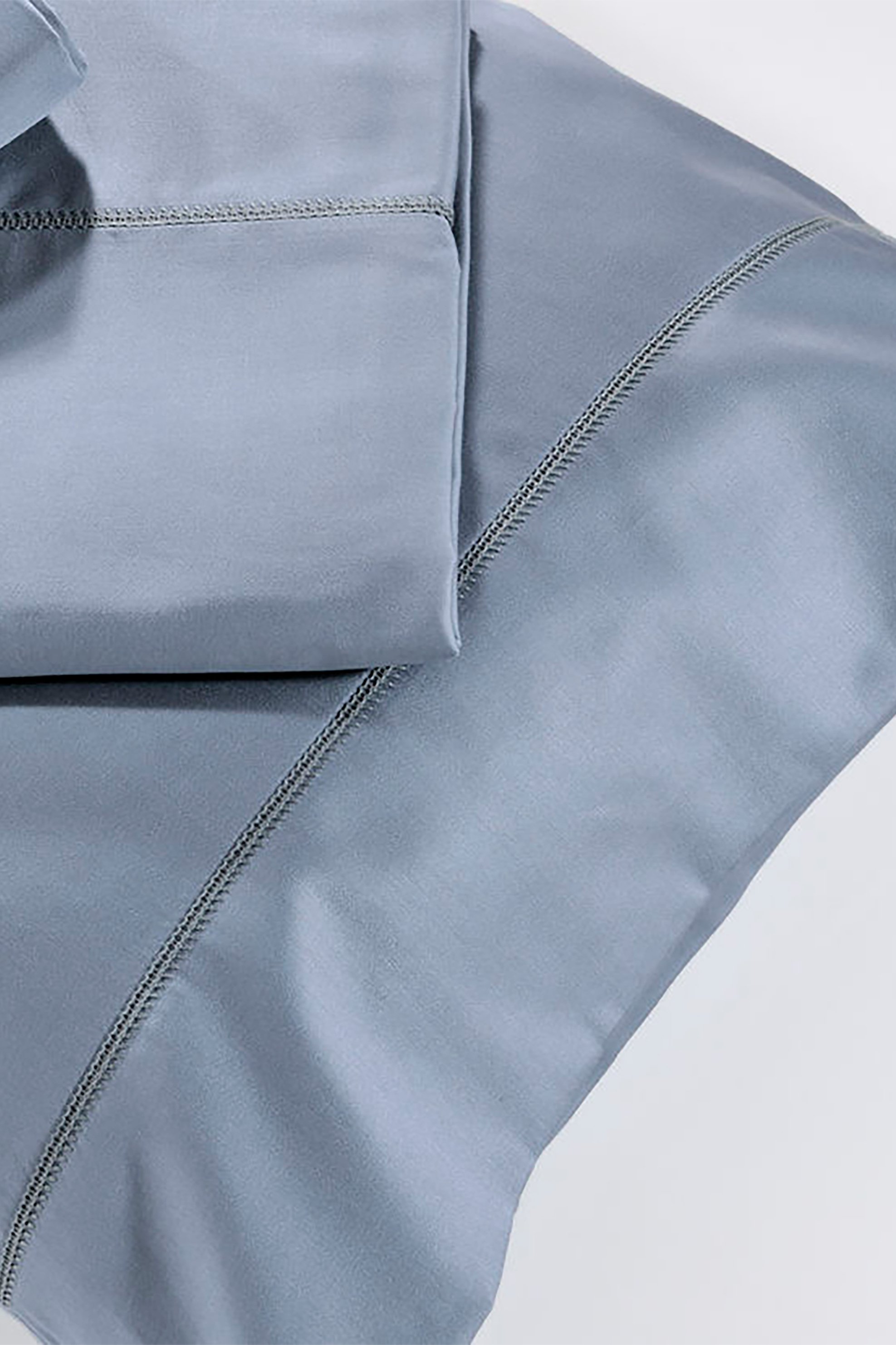 DOWN TOWN Home σετ σεντόνια υπέρδιπλα με διακοσμητικές ραφές (4 τεμάχια) - 10-0737