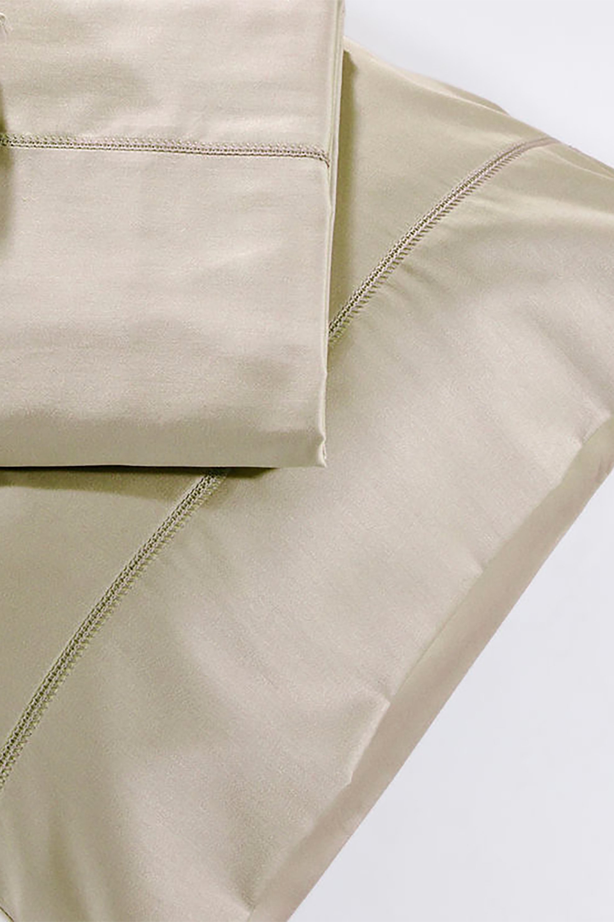 DOWN TOWN Home σετ σεντόνια queen size με διακοσμητικές ραφές (4 τεμάχια) - 10-0735