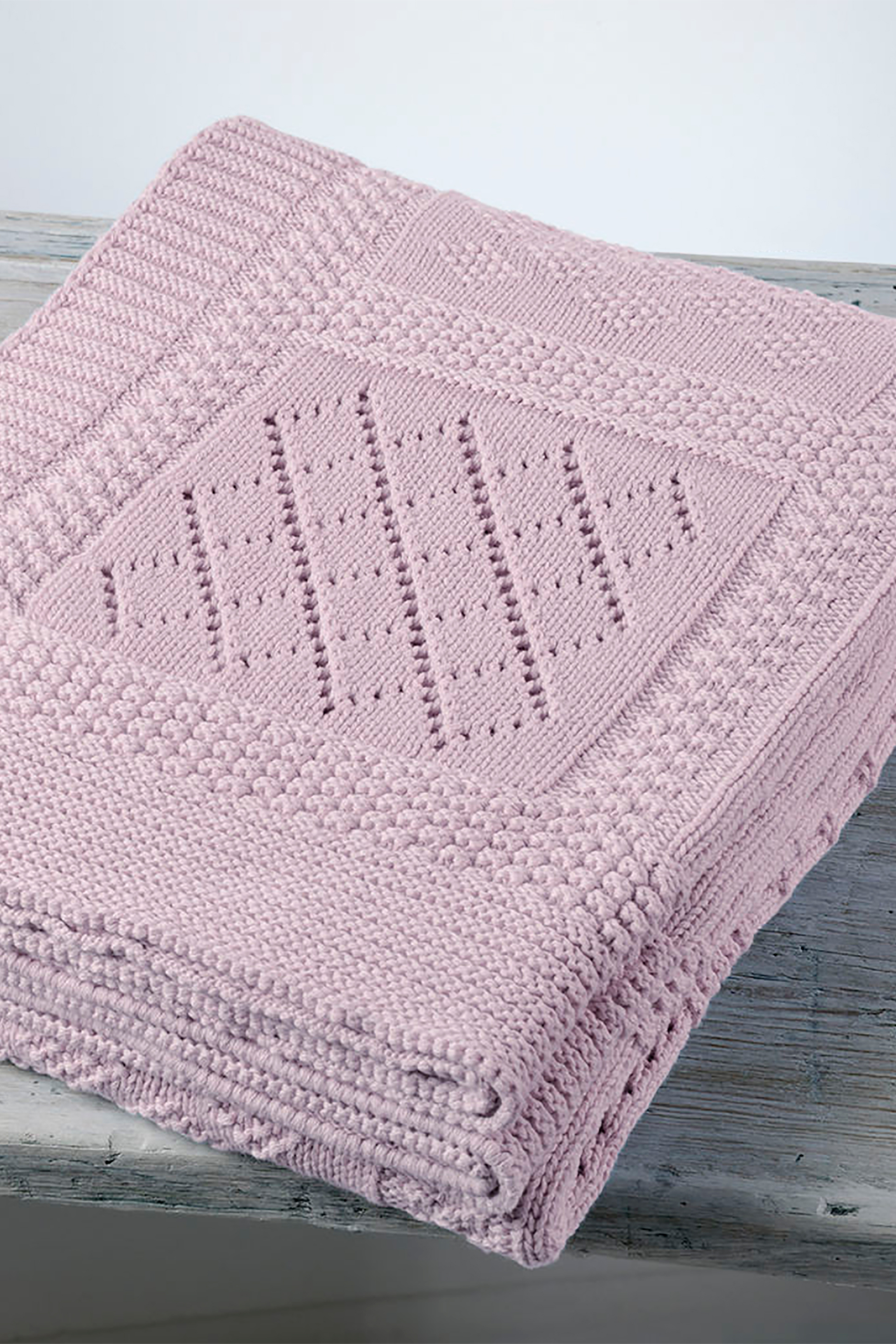 DOWN TOWN HOME DOWN TOWN Home βρεφική κουβέρτα κούνιας πλεκτή "DT07" 90 x 120 cm - 15-0154