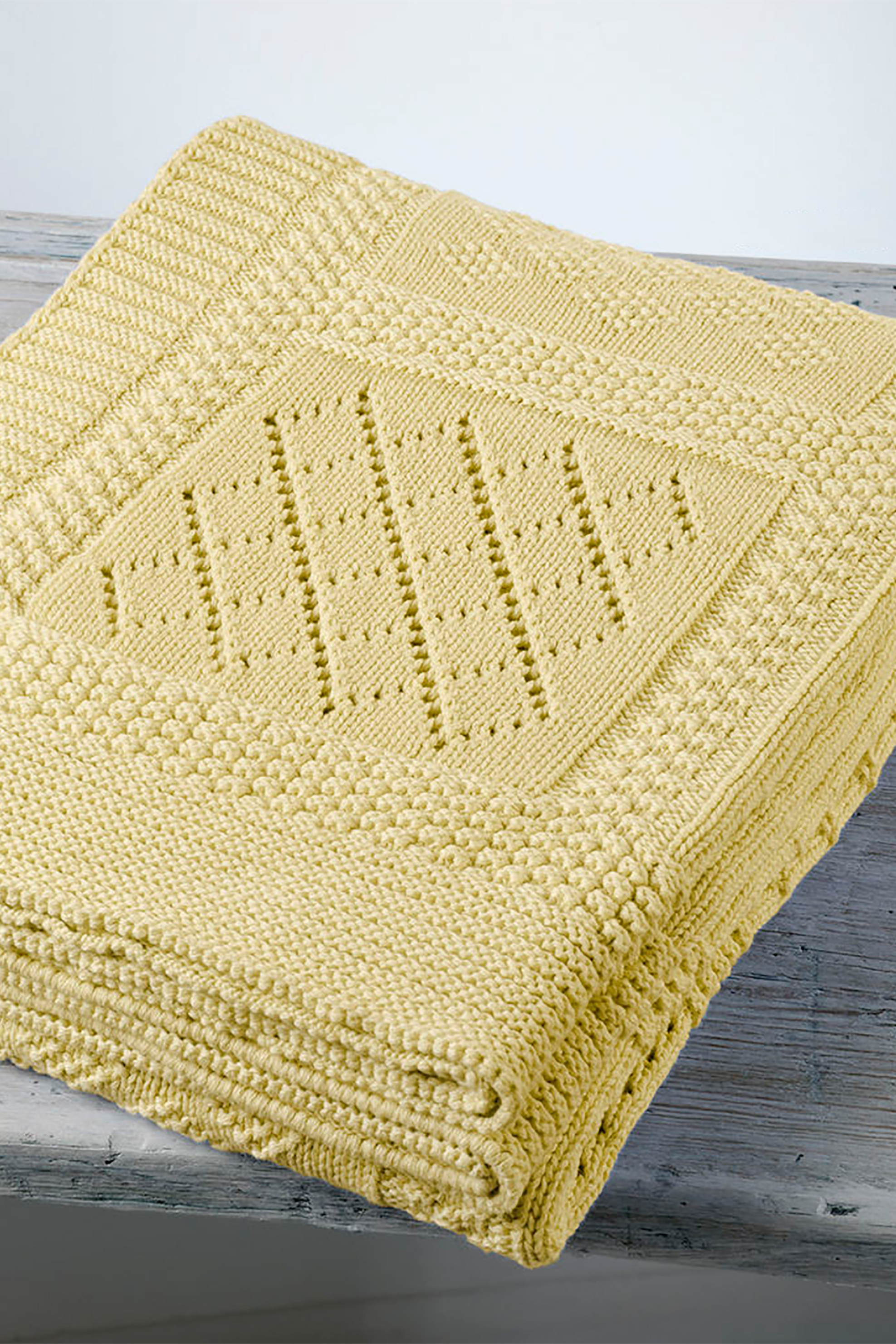 DOWN TOWN HOME DOWN TOWN Home βρεφική κουβέρτα κούνιας πλεκτή "DT07" 90 x 120 cm - 15-0158