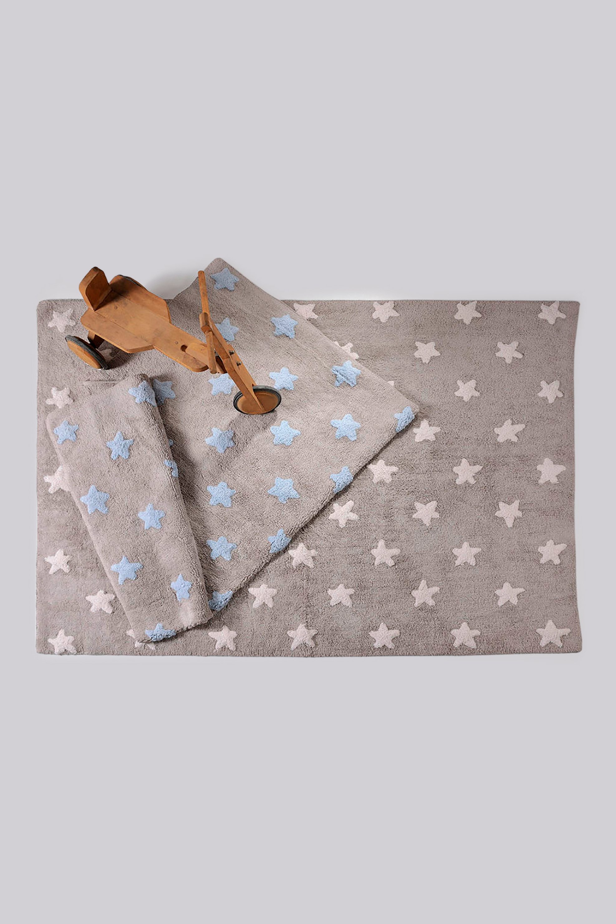 DOWN TOWN HOME DOWN TOWN Home παιδικό πατάκι με star print 100 x 140 cm - 60-0237