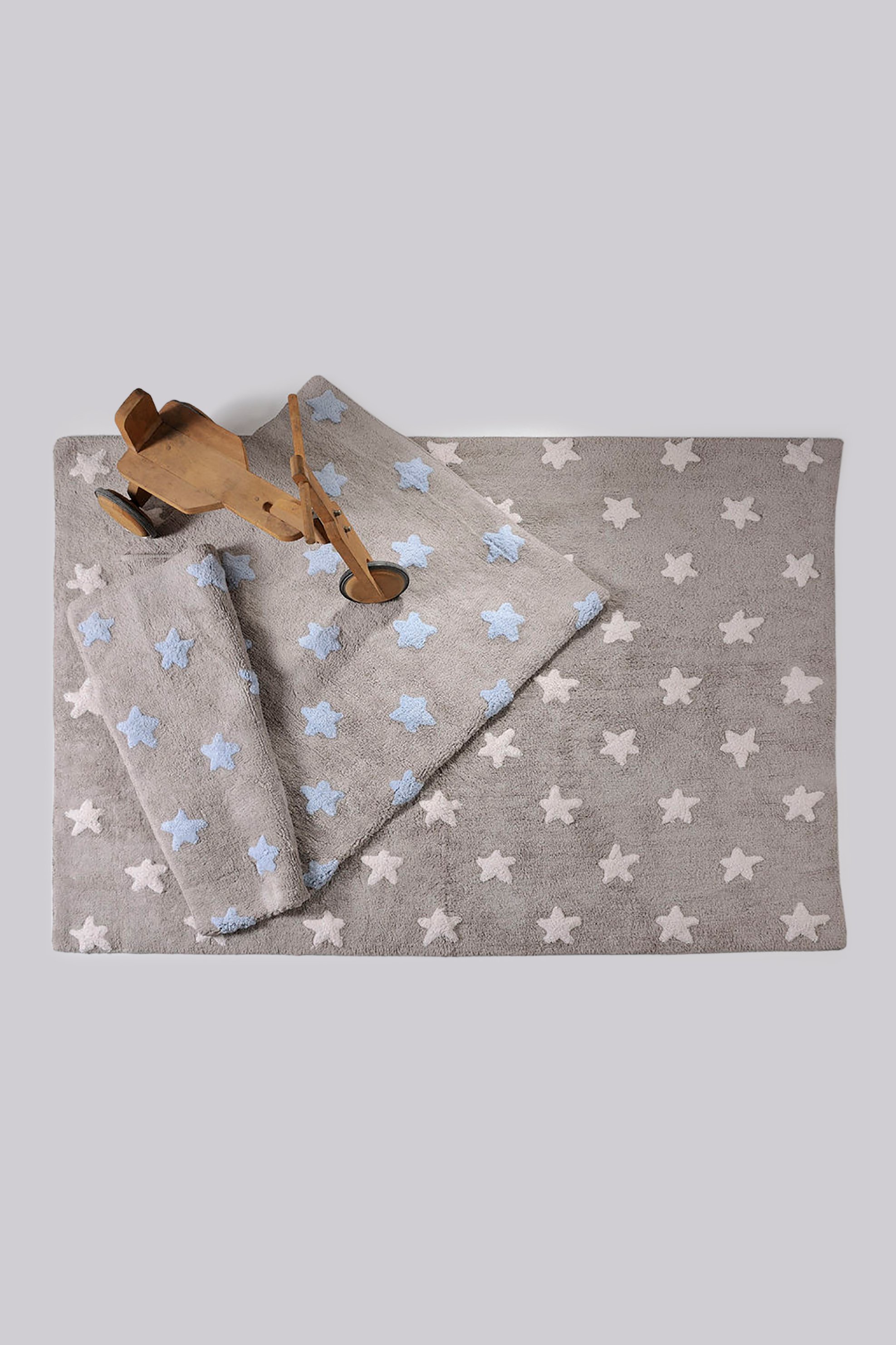 DOWN TOWN Home παιδικό πατάκι με star print 100 x 140 cm - 60-0238