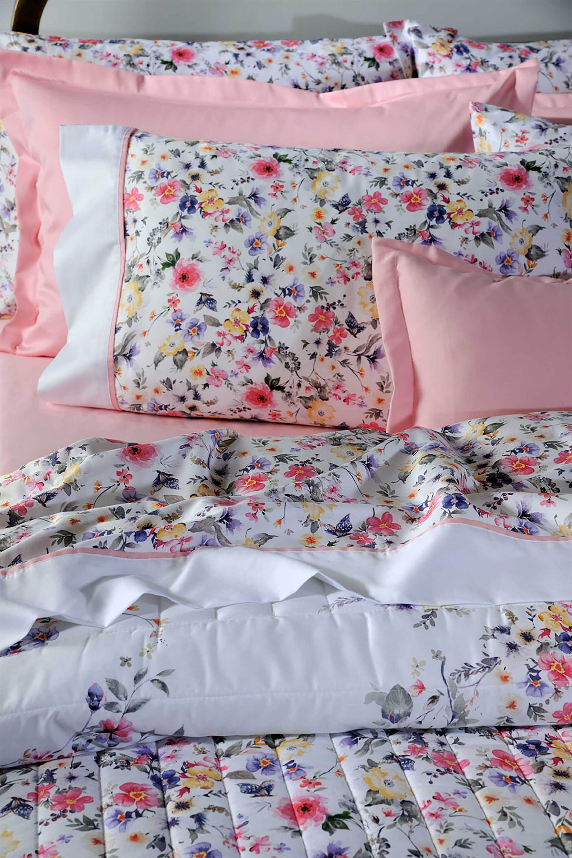 DOWN TOWN Home σετ σεντόνια υπέρδιπλα και μαξιλαροθήκες "841 Charlotte" 2 x 245 x 280 cm - 2 x 52 x 75 cm - 10-0977 φωτογραφία