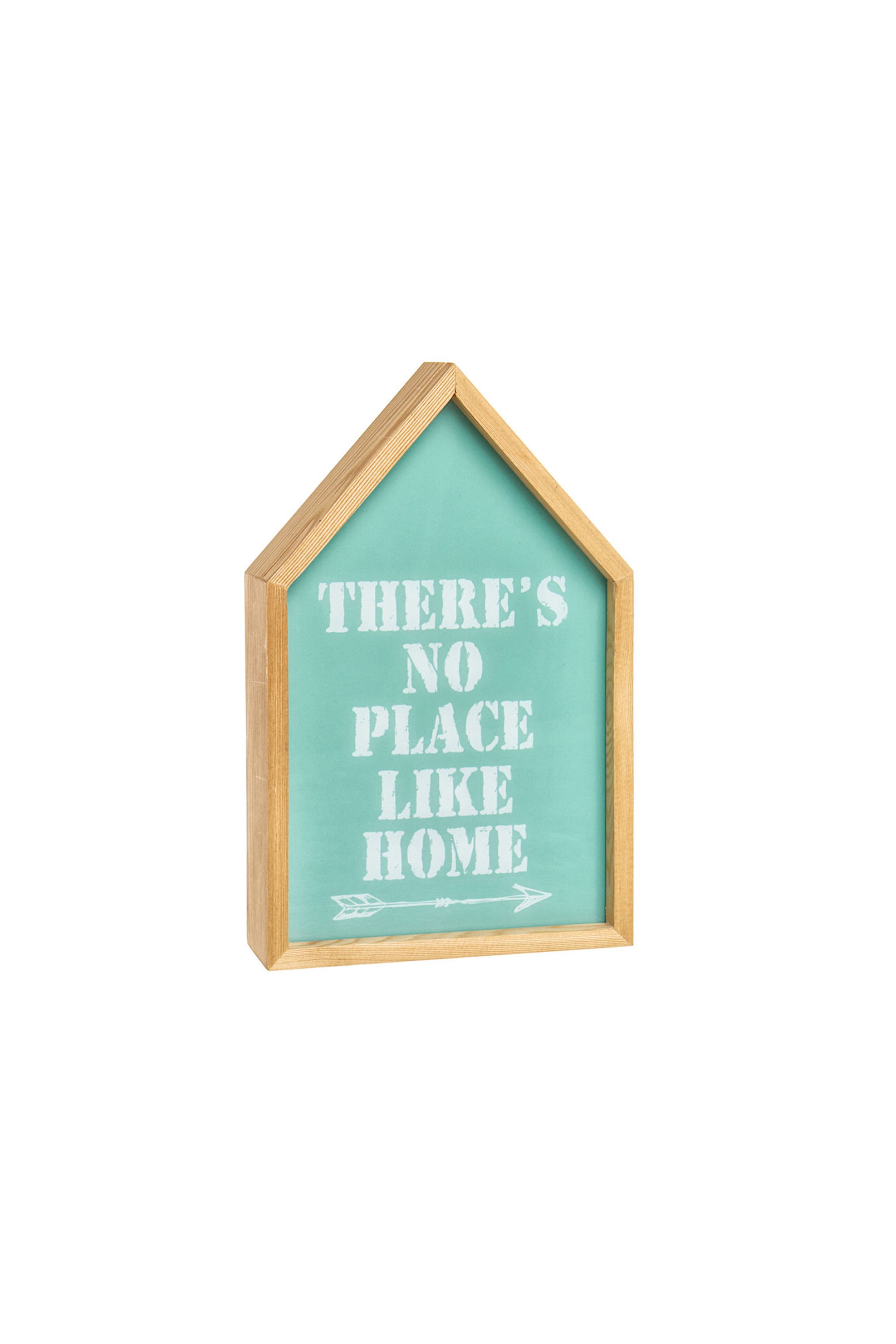 COINCASA Ξύλινο Light Box με lettering There's No Place Like Home 17 x 27 cm Coincasa - 005621312 Βεραμάν