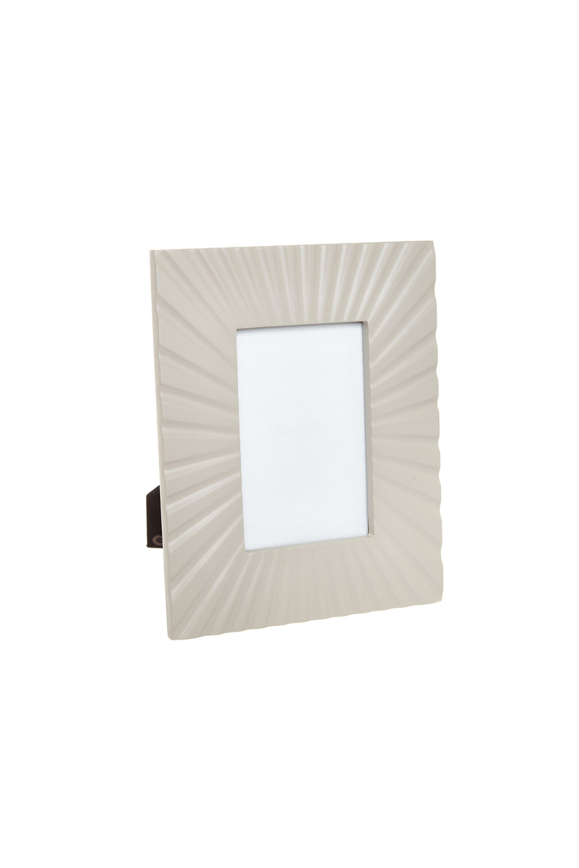 Coincasa γυάλινη κορνίζα με ανάγλυφο σχέδιο 10 x 15 cm - 007126132 Εκρού