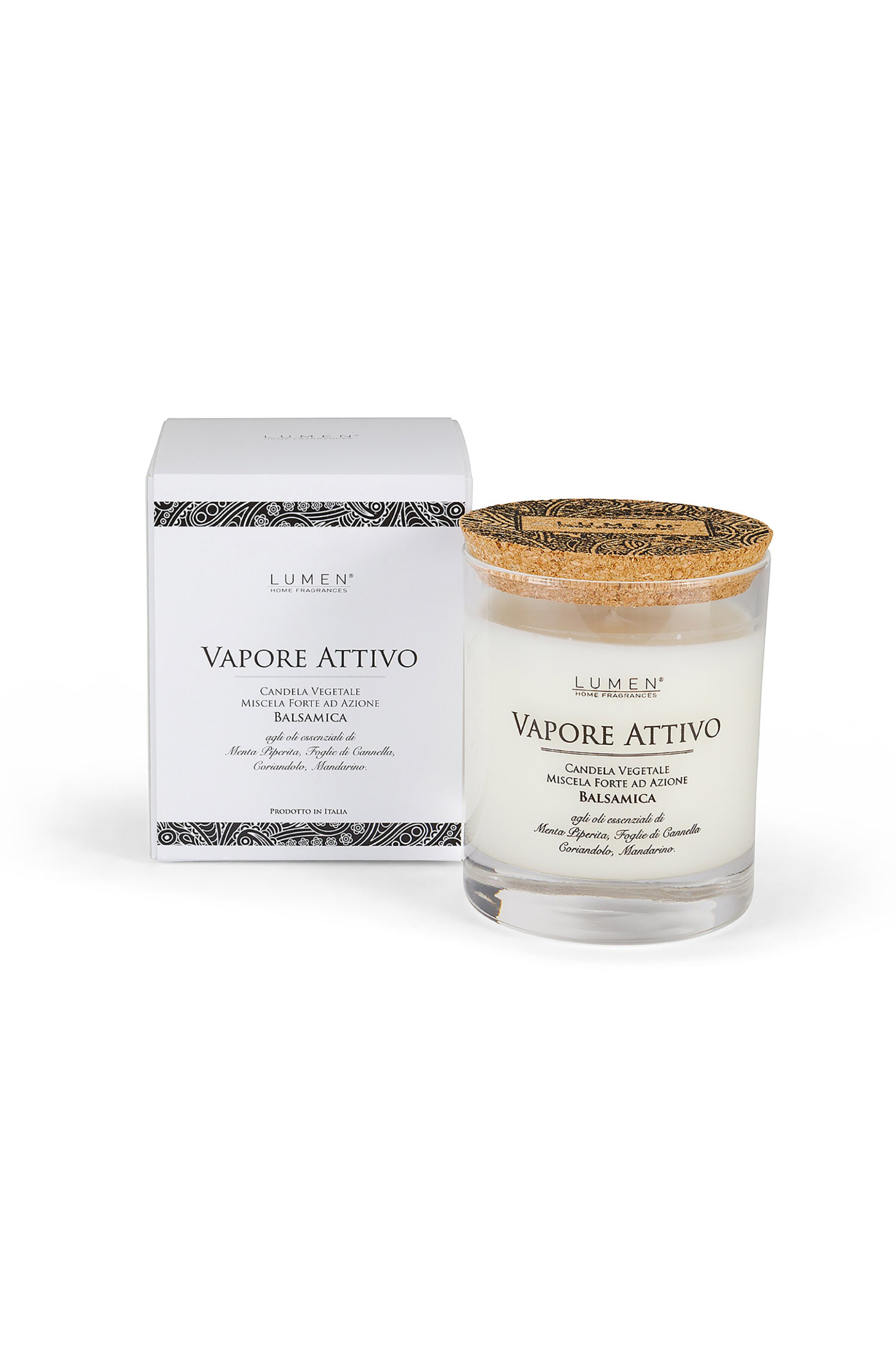 COINCASA Coincasa αρωματικό κερί χώρου "Balsamic Active" 200 ml - 007219213 Λευκό