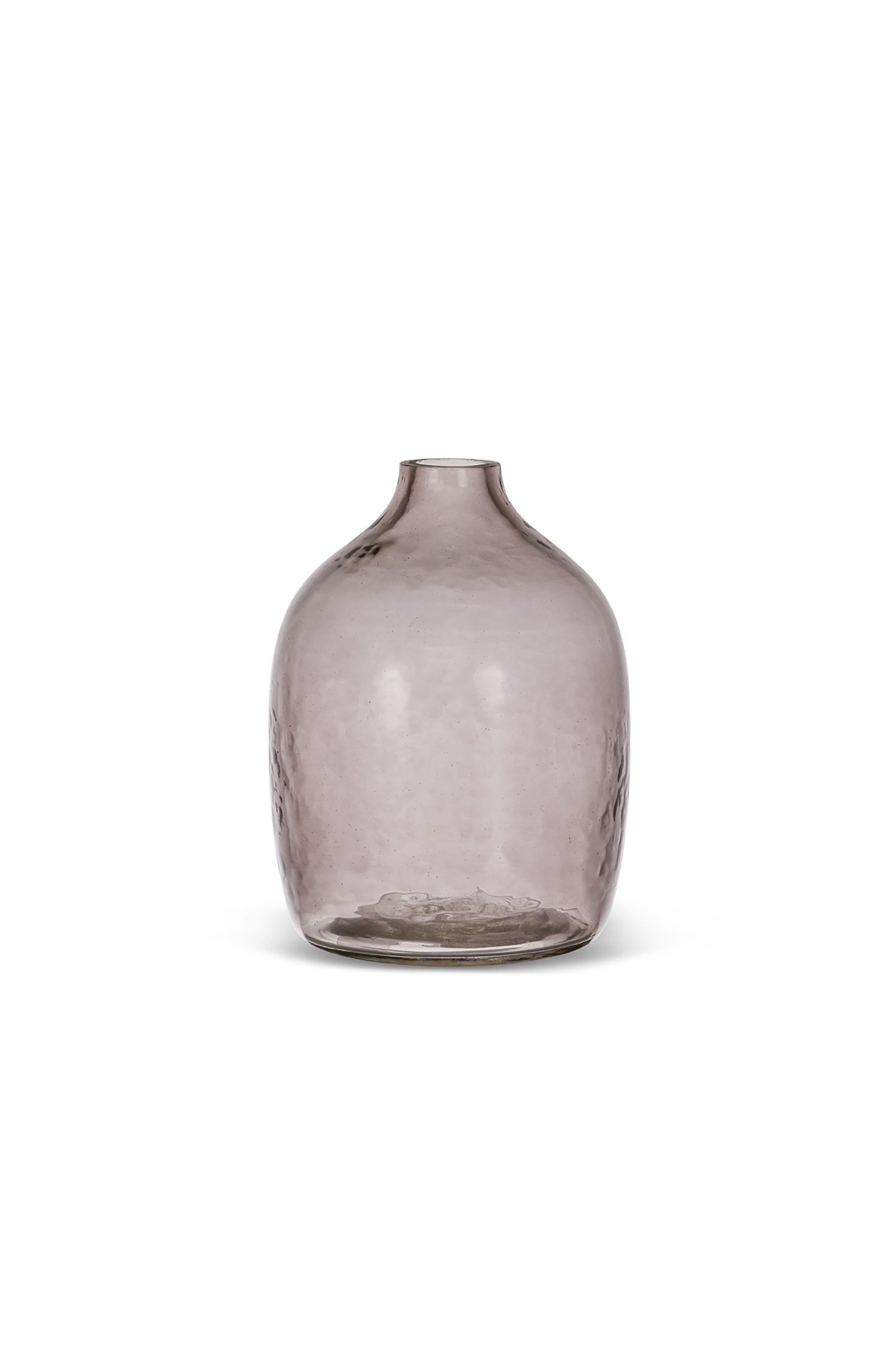 Coincasa διακοσμητικό γυάλινο βάζο μονόχρωμο 16 cm - 007255134 Γκρι