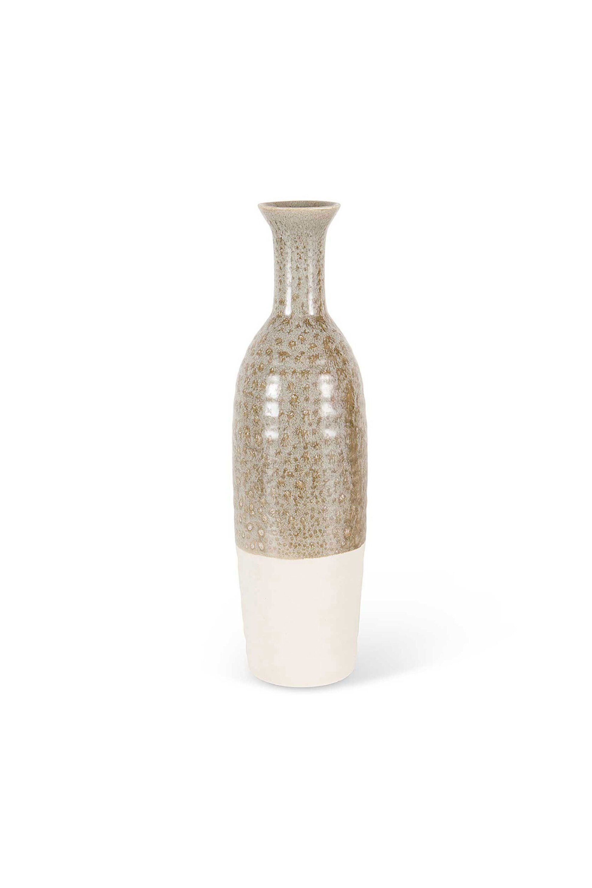 Coincasa διακοσμητικό κεραμικό βάζο δίχρωμο 35 cm - 007261455 Πολύχρωμο