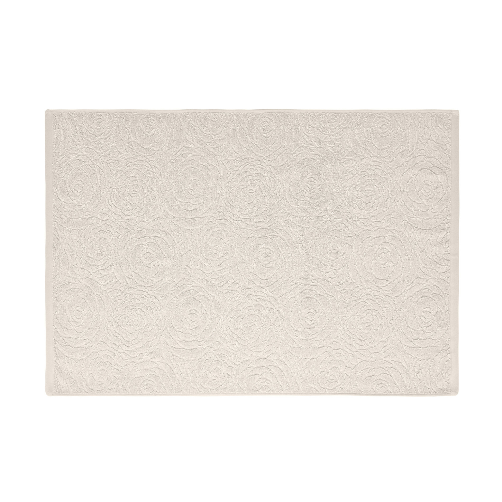 Coincasa πετσέτα μπάνιου με ανάγλυφο English roses motif 140 x 70 cm - 006594111 Μπεζ φωτογραφία