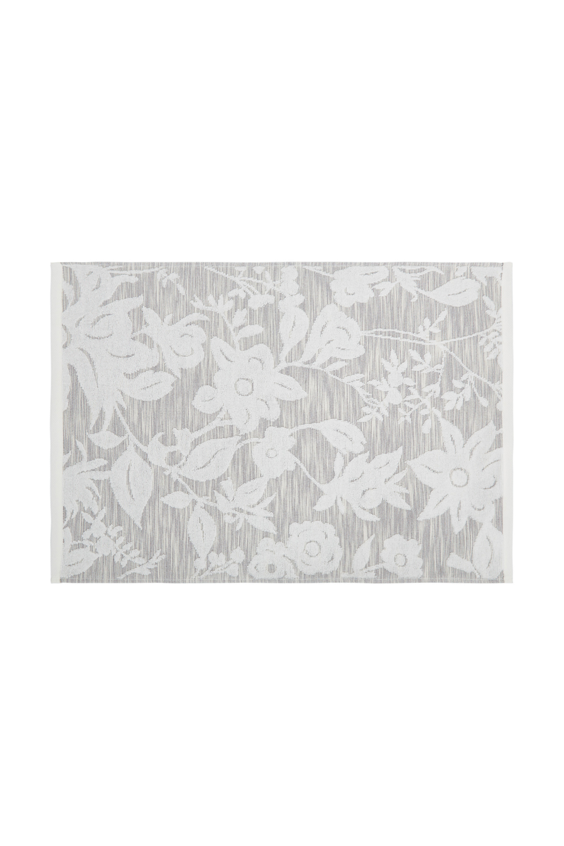 Coincasa πετσέτα χεριών με floral σχέδιο "Portofino" 60x40 cm - 007156734 Γκρι φωτογραφία