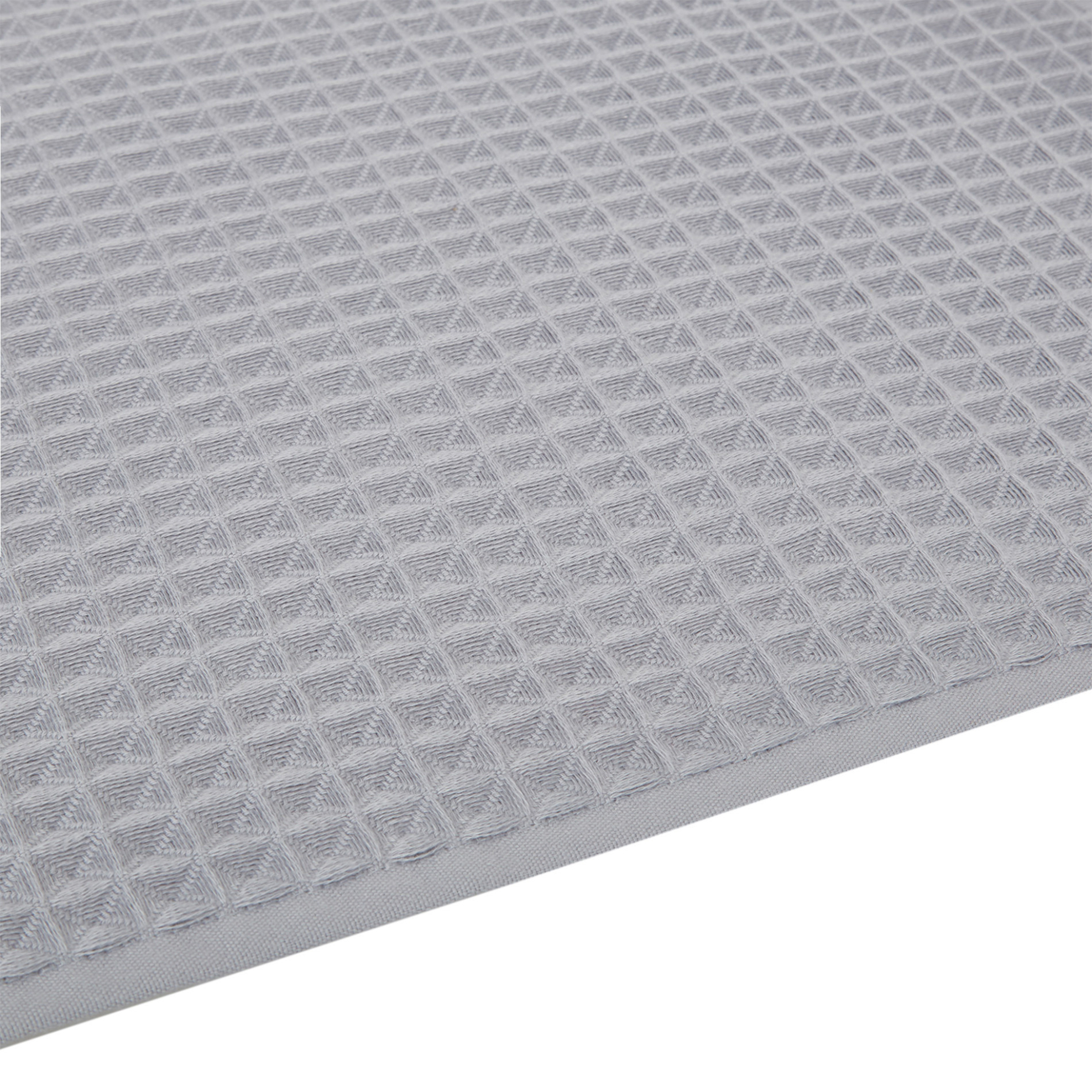 Coincasa σετ πετσέτες μπάνιου με ανάγλυφο σχέδιο (2 τεμάχια) - 007197568 Γκρι φωτογραφία