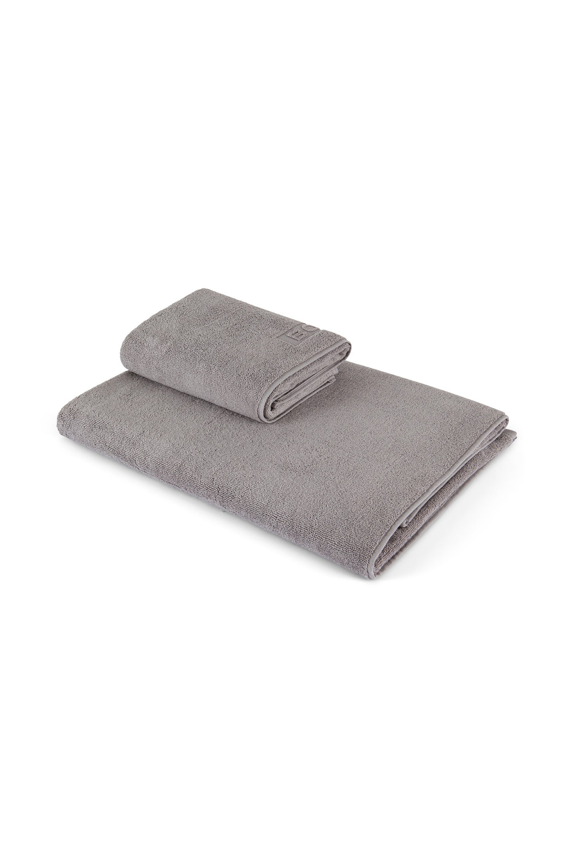 Coincasa πετσέτα σώματος μονόχρωμη "Body Fit" 150 x 90 cm - 007218203 Γκρι